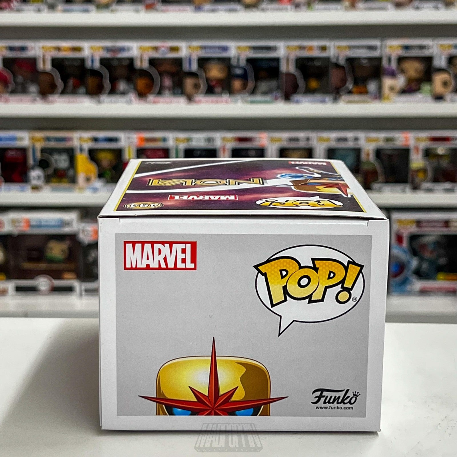 Funko Pop Marvel Nova PX Previews Exclusive #494 Vinyl Figure Bobble-Head New