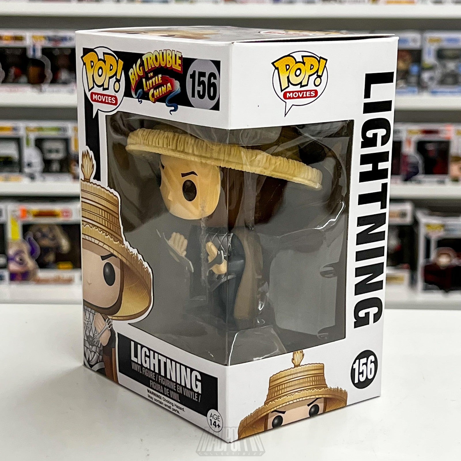 Funko Pop Lightning 156 Big Trouble in Little China Vinyl Figure New Collectible