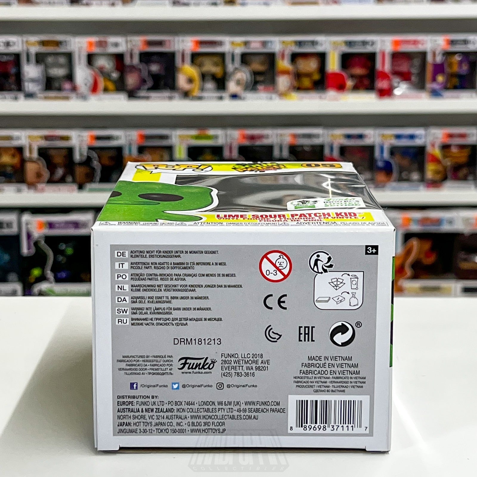 Funko Pop Lime Sour Patch Kid 05 ECCC 2024 Emerald City Comic Con 1000 PCS Candy7