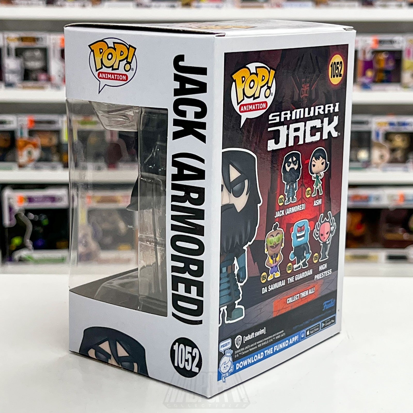 Funko Pop Animation Samurai Jack Armored 1052 Vinyl Figure Cartoon Network Toy2