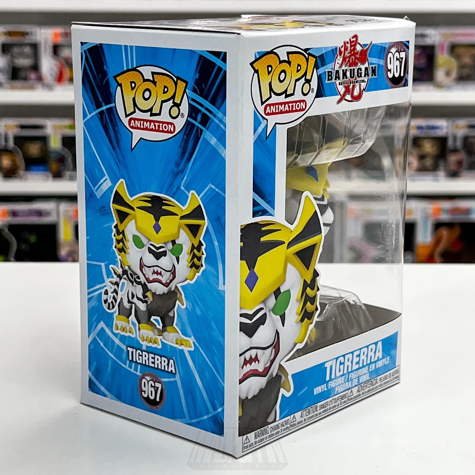 Funko Pop Animation Bakugan Tigrerra 967 Vinyl Figure 2021 Battle Brawlers5