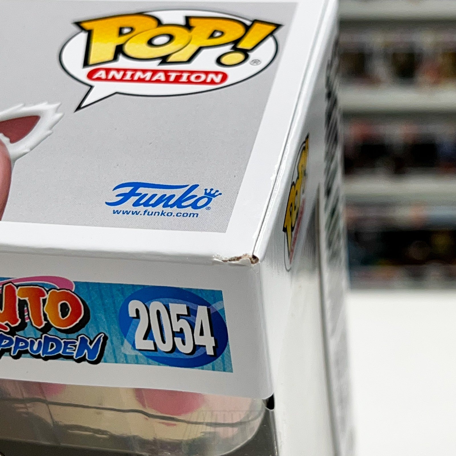 Funko Pop Naruto Sakura Haruno Sasuke Paw Encyclopedia 2054 Con Sticker NYCC Toy