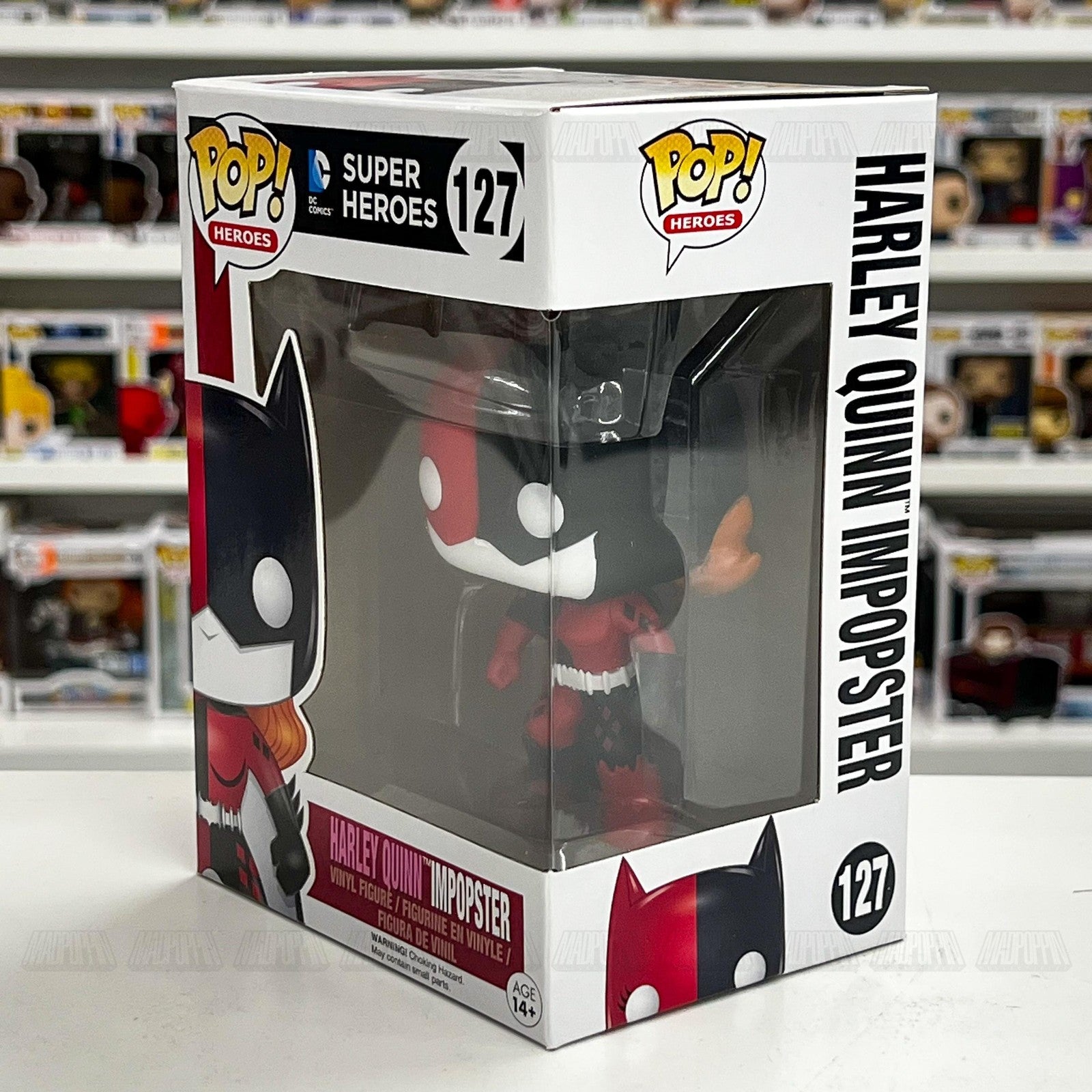 Funko Pop Harley Quinn Impopster 127 DC Comics Super Heroes Vinyl Figure New