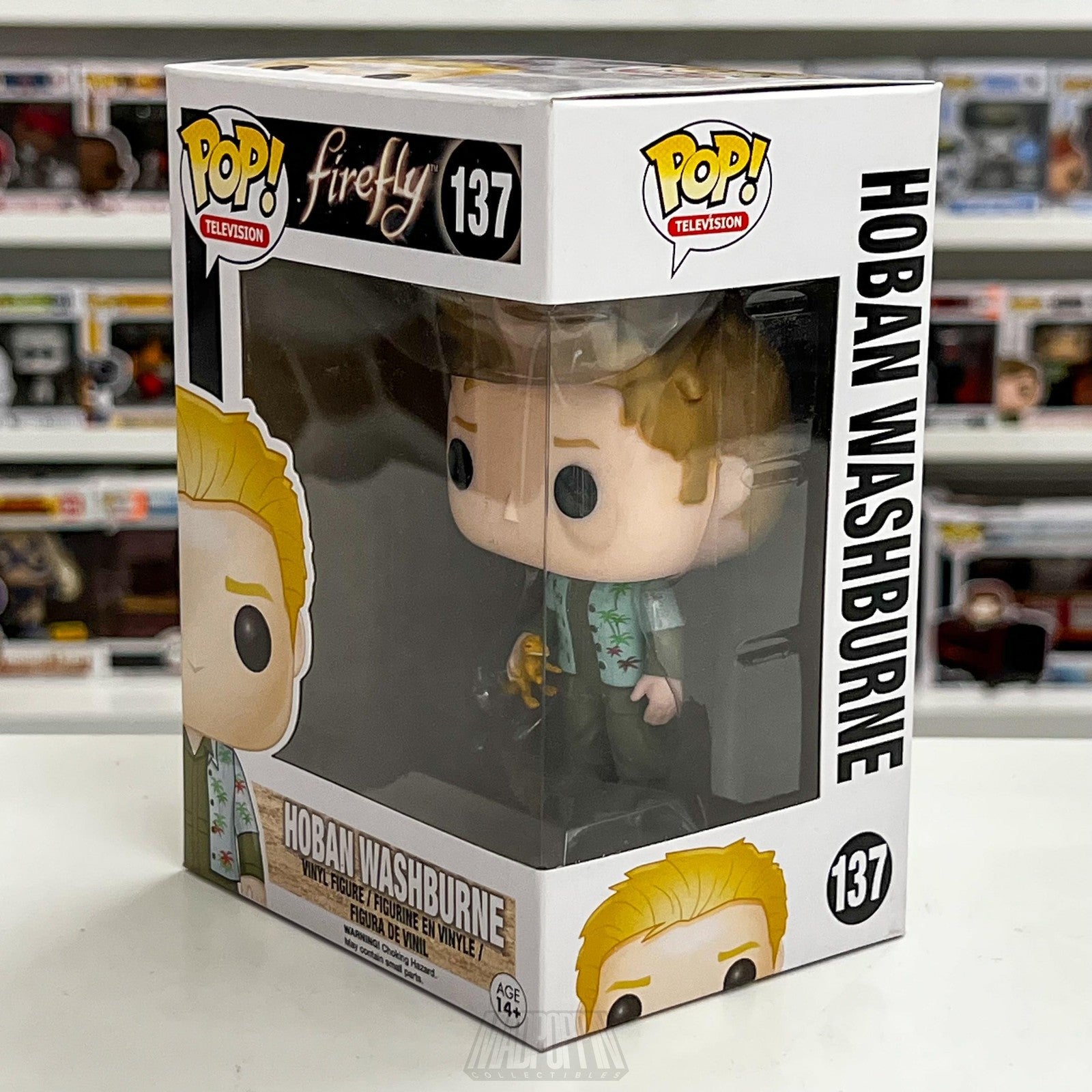 Funko Pop Firefly Hoban Washburne #137 Vinyl Figure TV Series Collectible Boxed