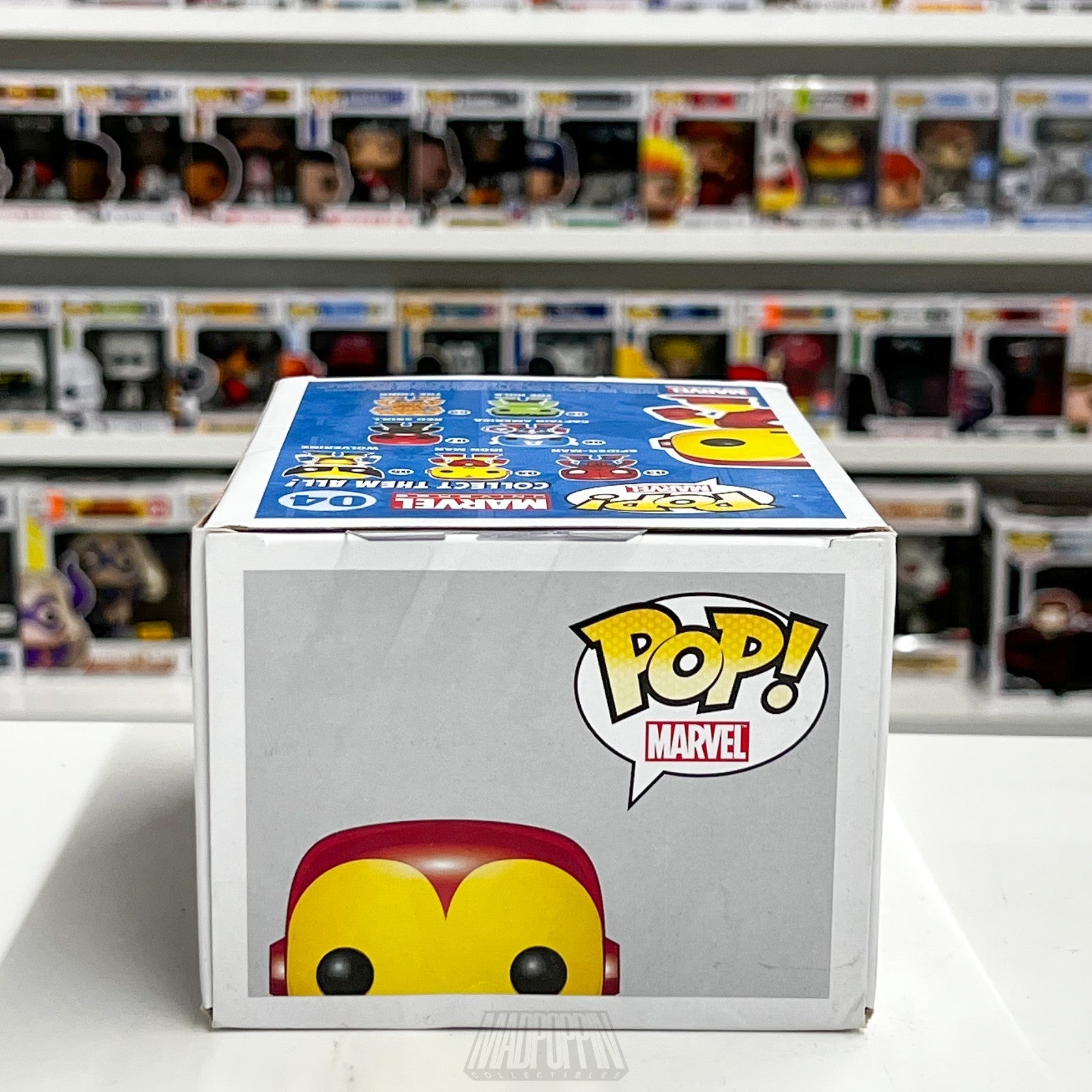 Funko Pop Marvel Universe Iron Man Vinyl Bobblehead 04 Original Hang Tag 2011