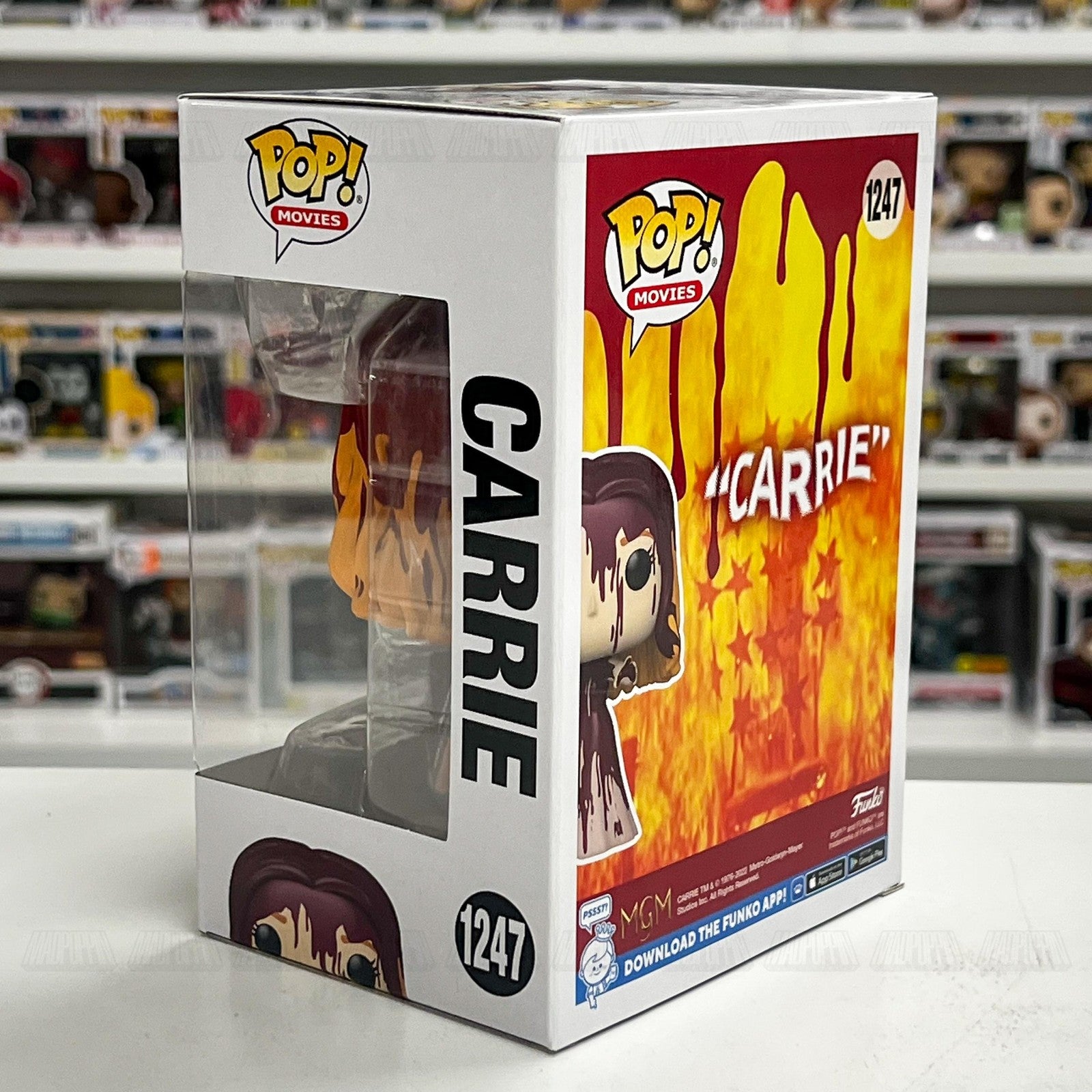 Funko Pop Movies Carrie 1247 Vinyl Figure Horror Stephen King Collectible New