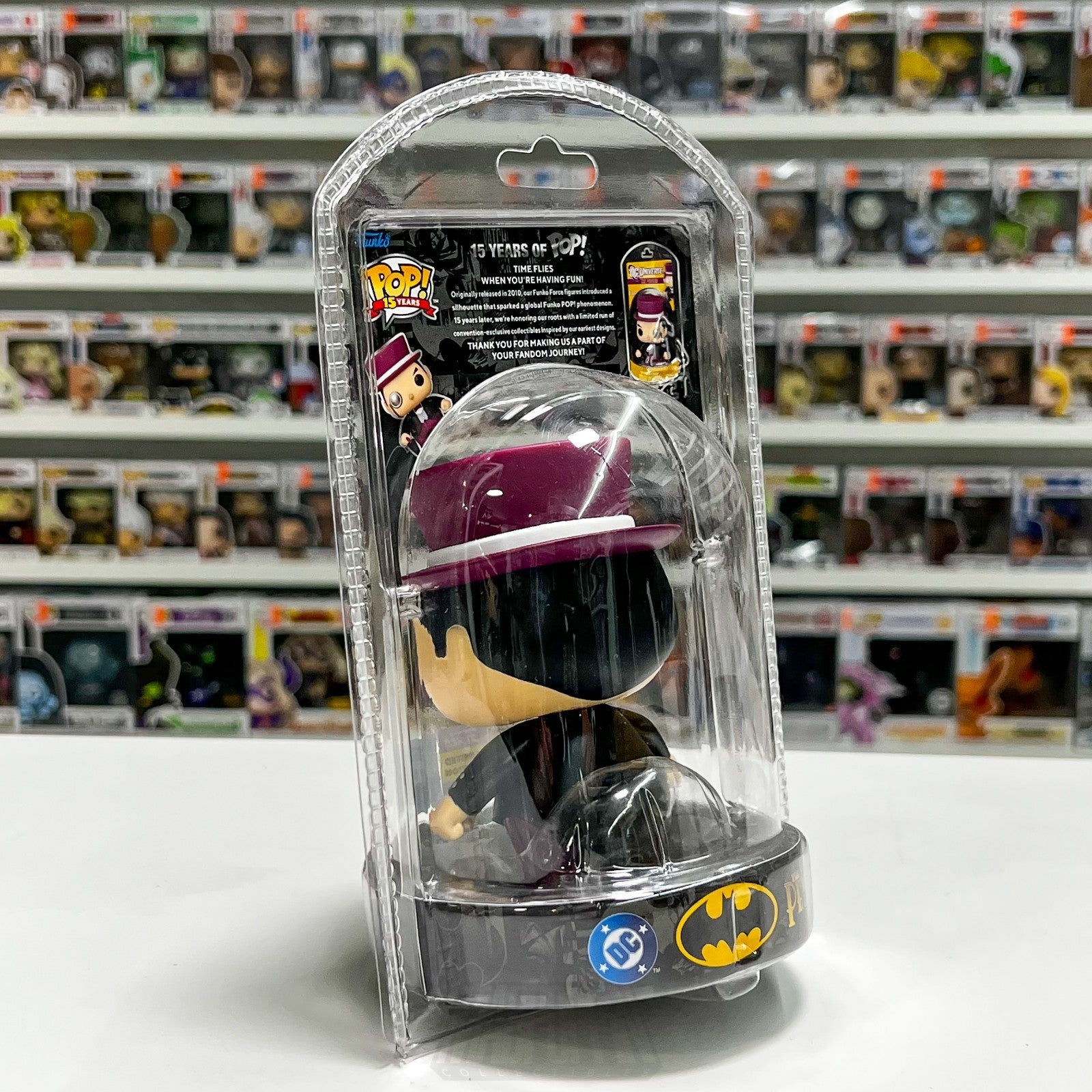 Funko Pop DC Heroes Penguin Clamshell SDCC 2025 Exclusive LE 2010 Pieces Batman