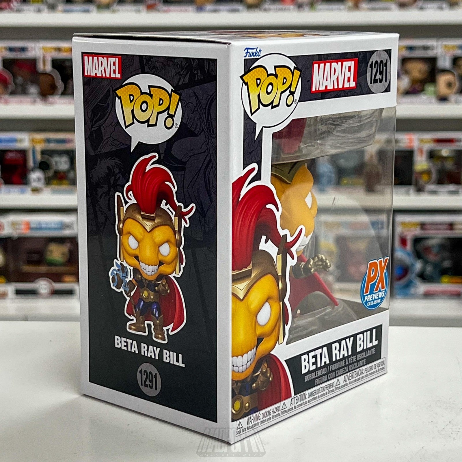 Funko Pop Marvel Beta Ray Bill PX Previews Exclusive Bobblehead Figure #1291 New