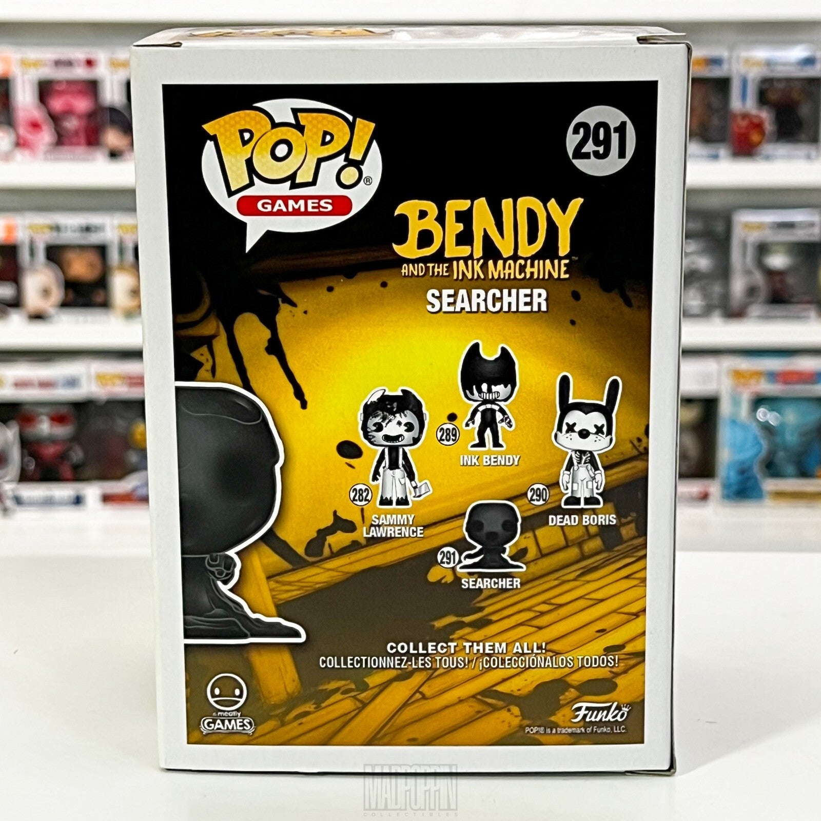 Funko Pop Video Games Bendy and The Ink Machine Searcher Vaulted Cycle Realm 291