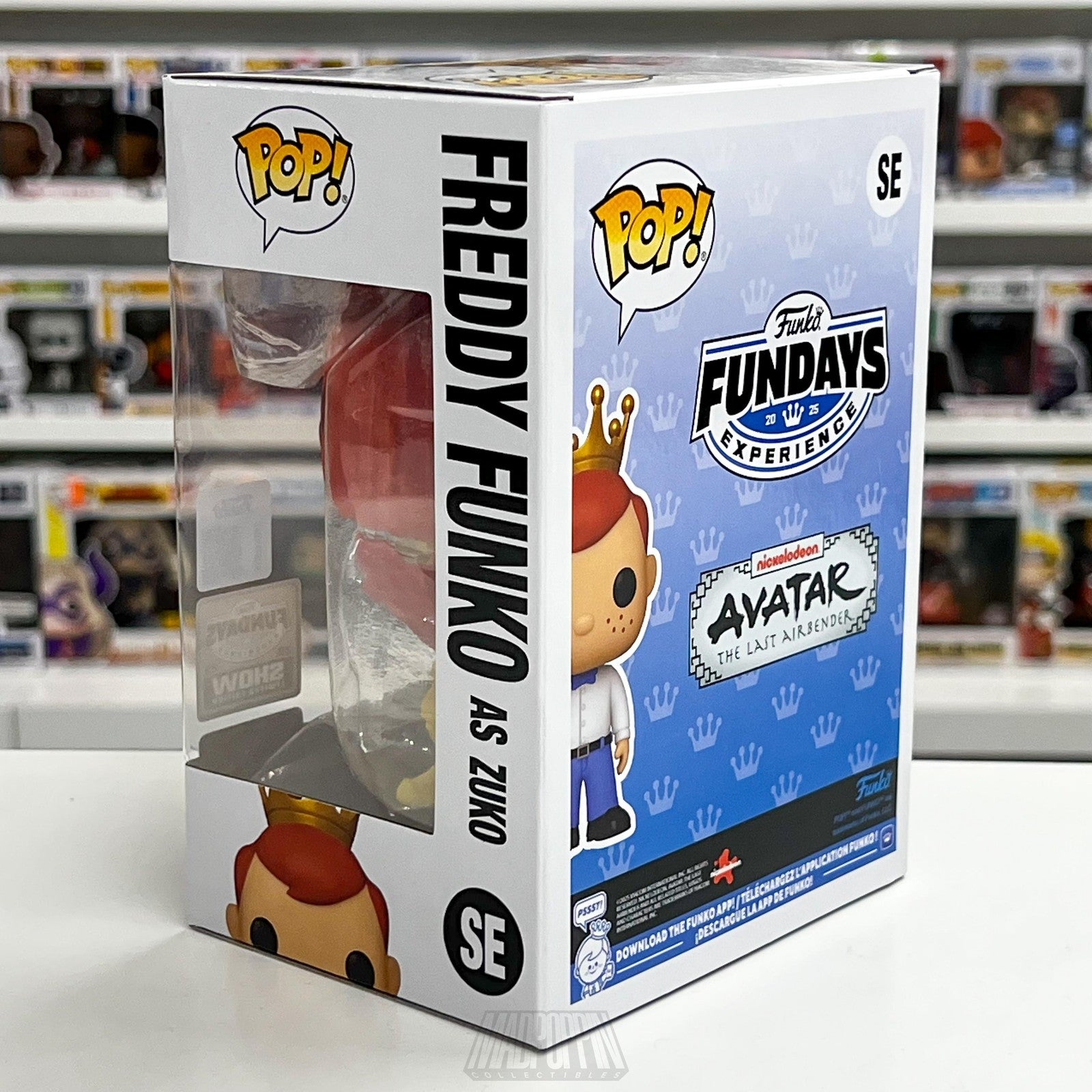 Freddy Funko as Zuko Fundays LE 3500 Avatar Last Airbender SE Anime Pop Vinyl