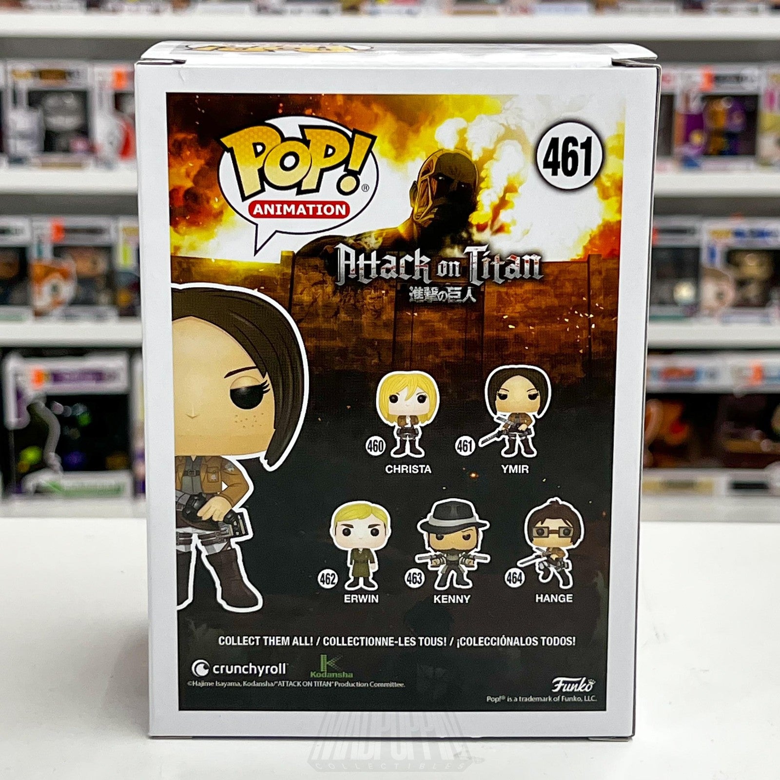 Funko Pop Anime Attack On Titan Ymir 461 Vinyl Figure AOT Animation Manga Toy3