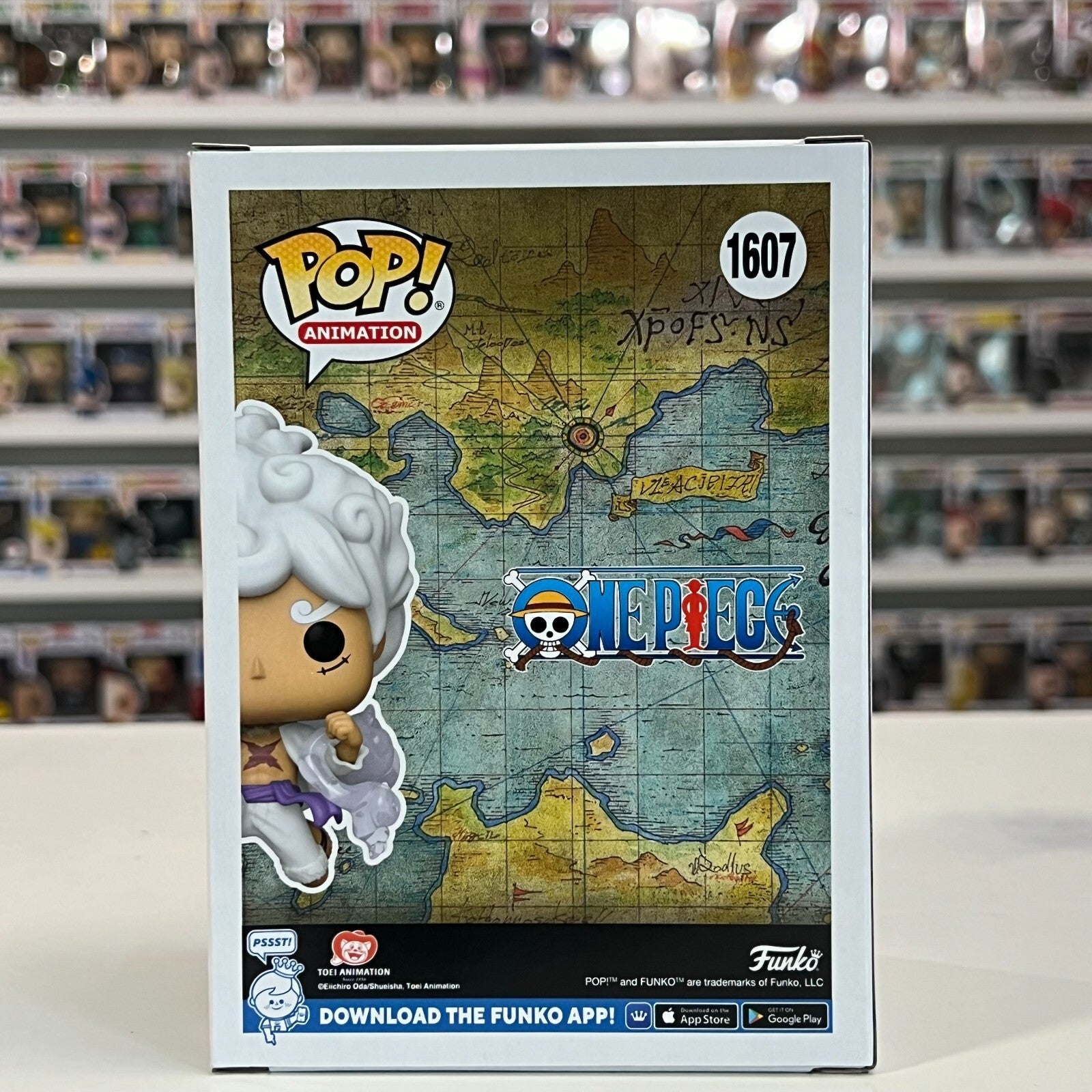 Funko Pop Anime One Piece Luffy Gear Five 1607