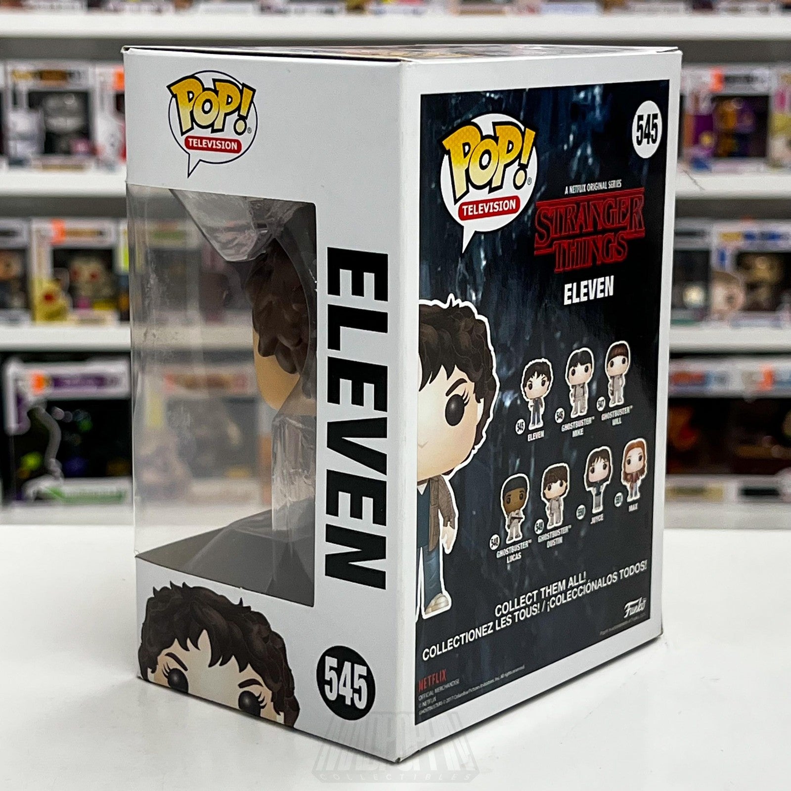 Funko Pop Television Stranger Things Eleven 545 Vinyl Figure TV Horror Sci-Fi TV2