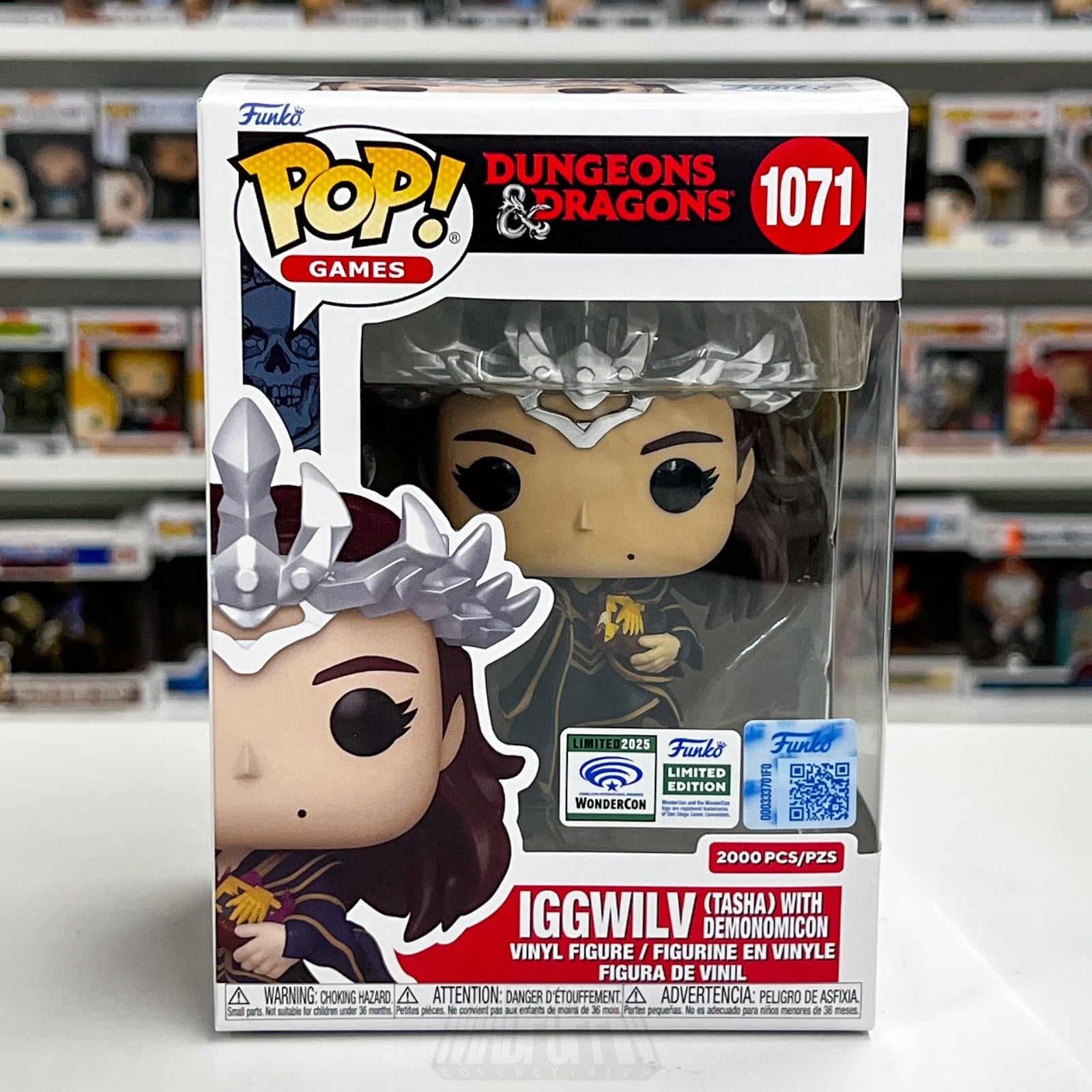 Funko Pop Games Dungeons Dragons Iggwilv Tasha Wondercon 1071 Official Sticker8