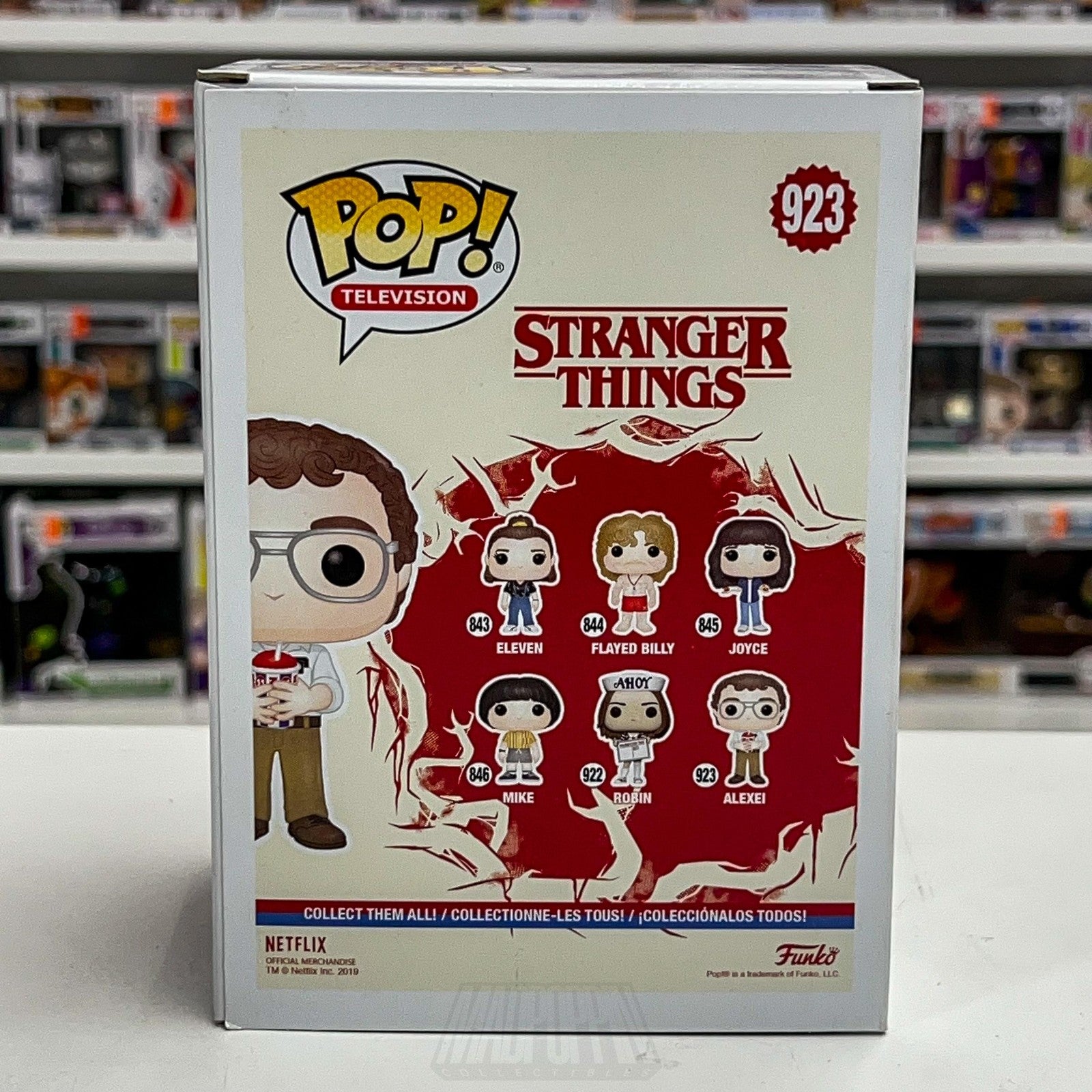 Funko Pop Television Stranger Things Alexei 923 Vinyl Figure Horror Sc-Fi TV Toy3