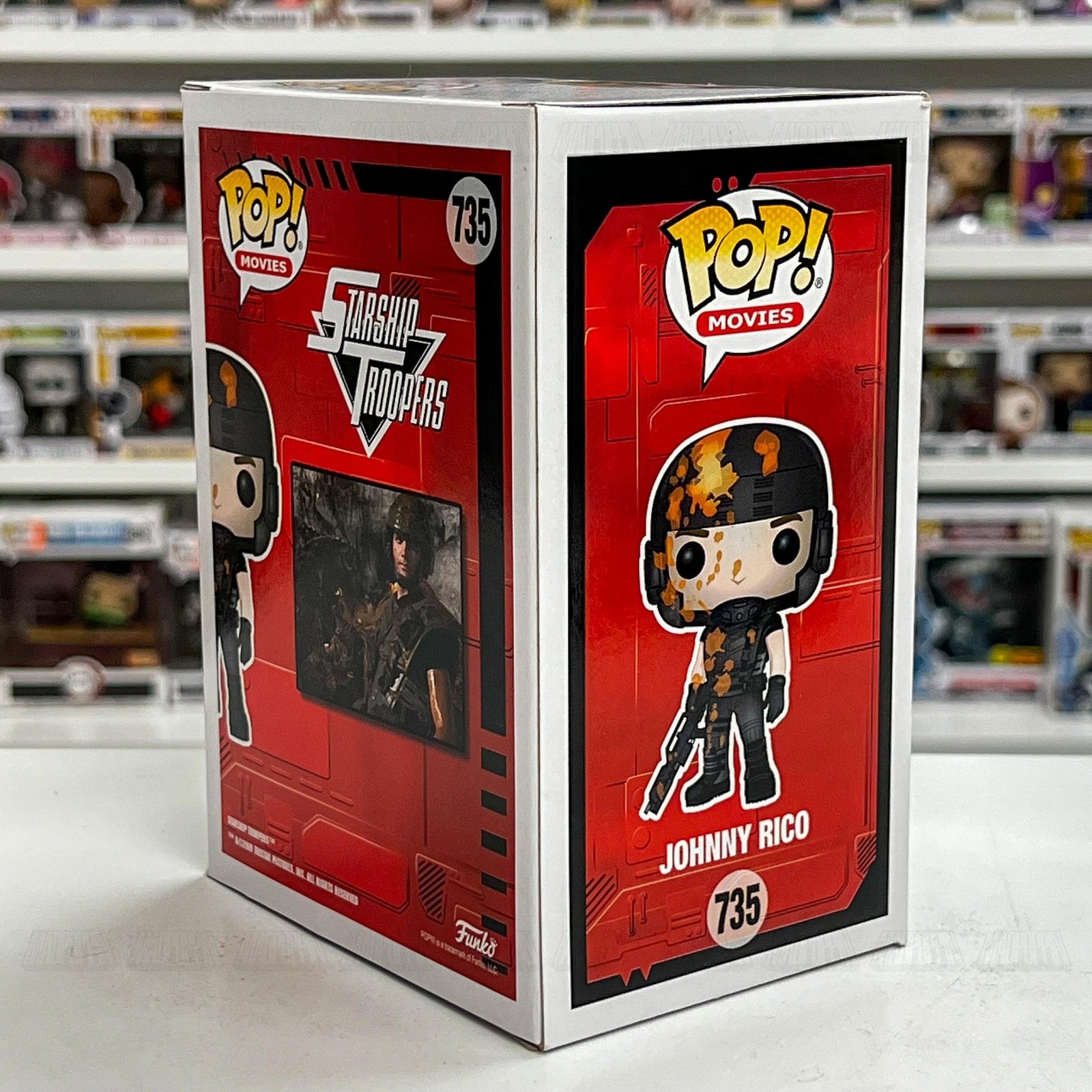 Funko Pop Starship Troopers Johnny Rico #735 2019 Summer Convention Exclusive