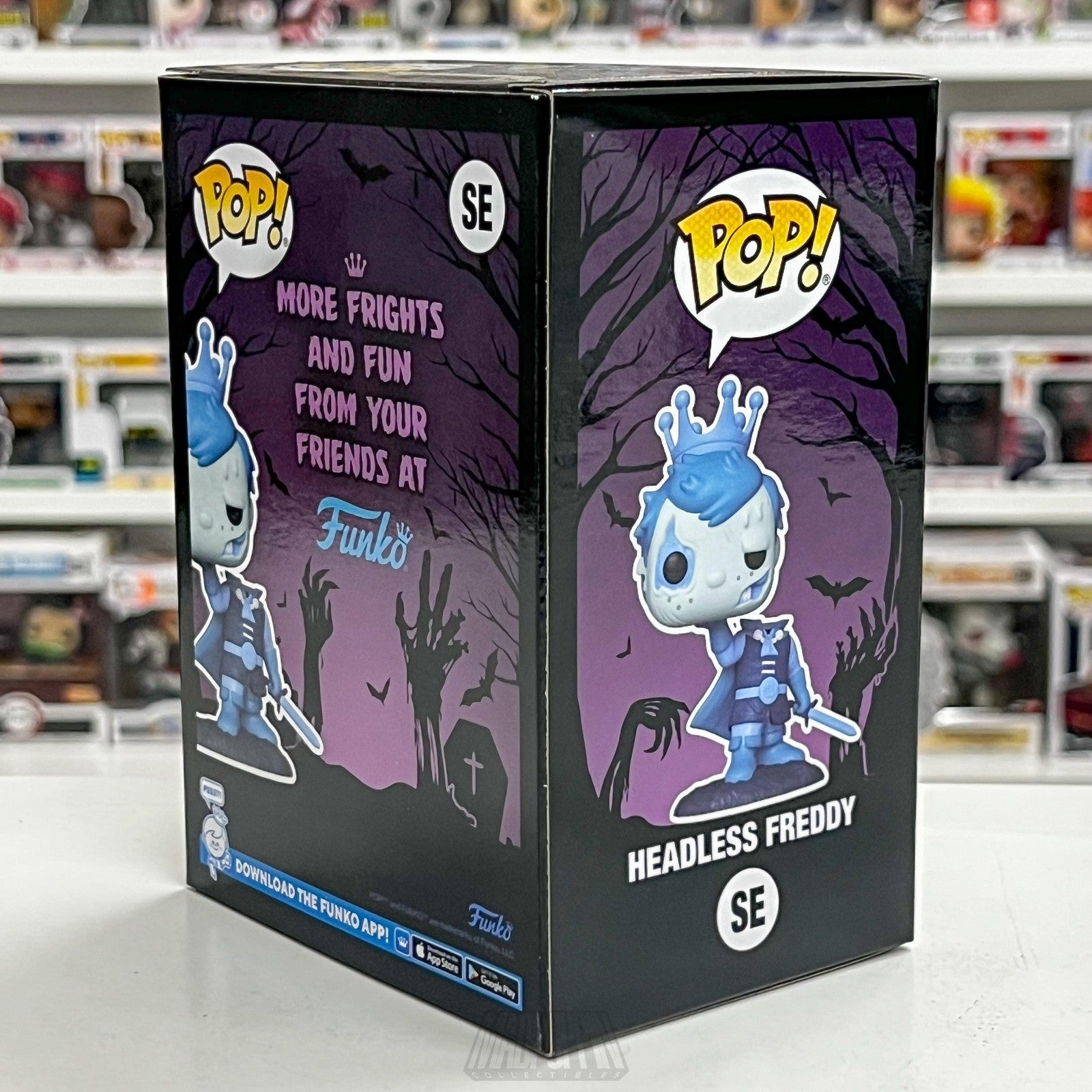 Funko Pop Headless Freddy SE NYCC 2024 Limited Vinyl Figure Official Sticker