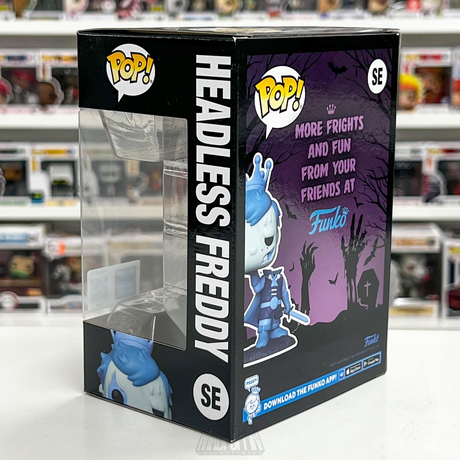 Funko Pop Headless Freddy SE NYCC 2024 Limited Vinyl Figure Official Sticker