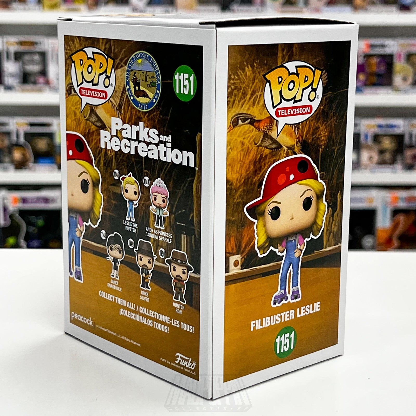 Funko Pop Television Parks and Recreation Filibuster Leslie 1151 Vinyl Figure4