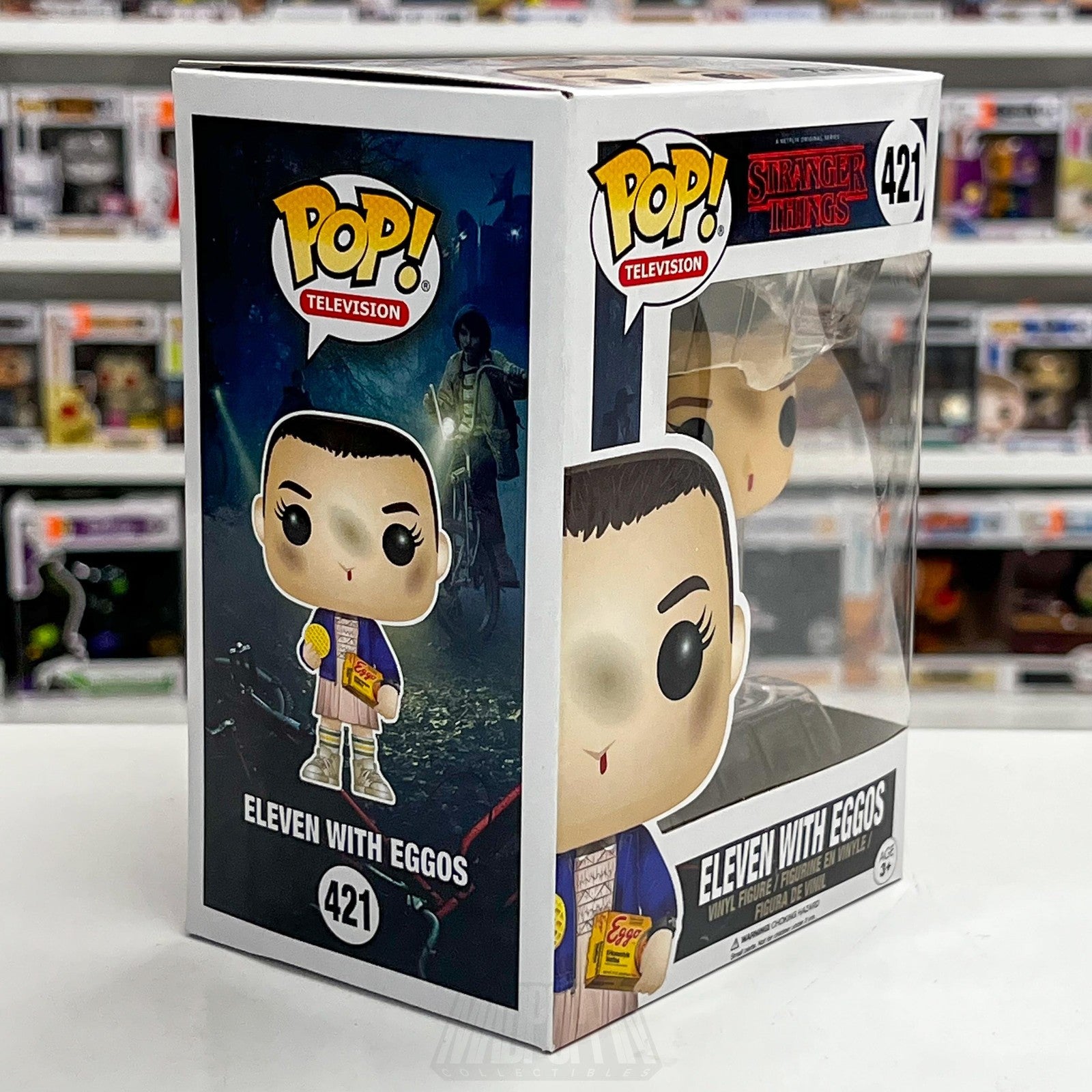 Funko Pop Television Stranger Things Eleven With Eggos 421 Vinyl Figure Horror5