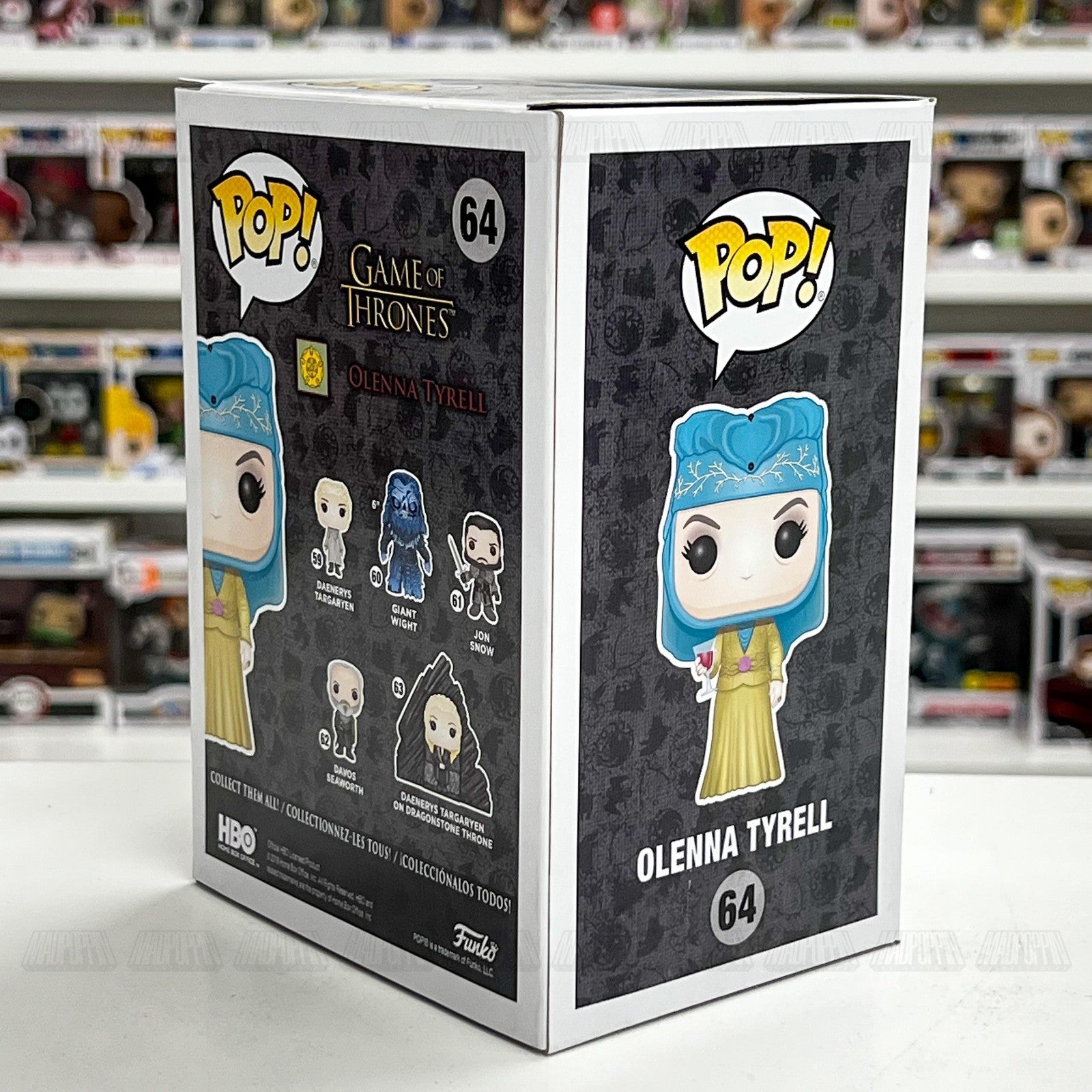 Funko Pop Game of Thrones Olenna Tyrell #64 2018 Summer Convention Exclusive New