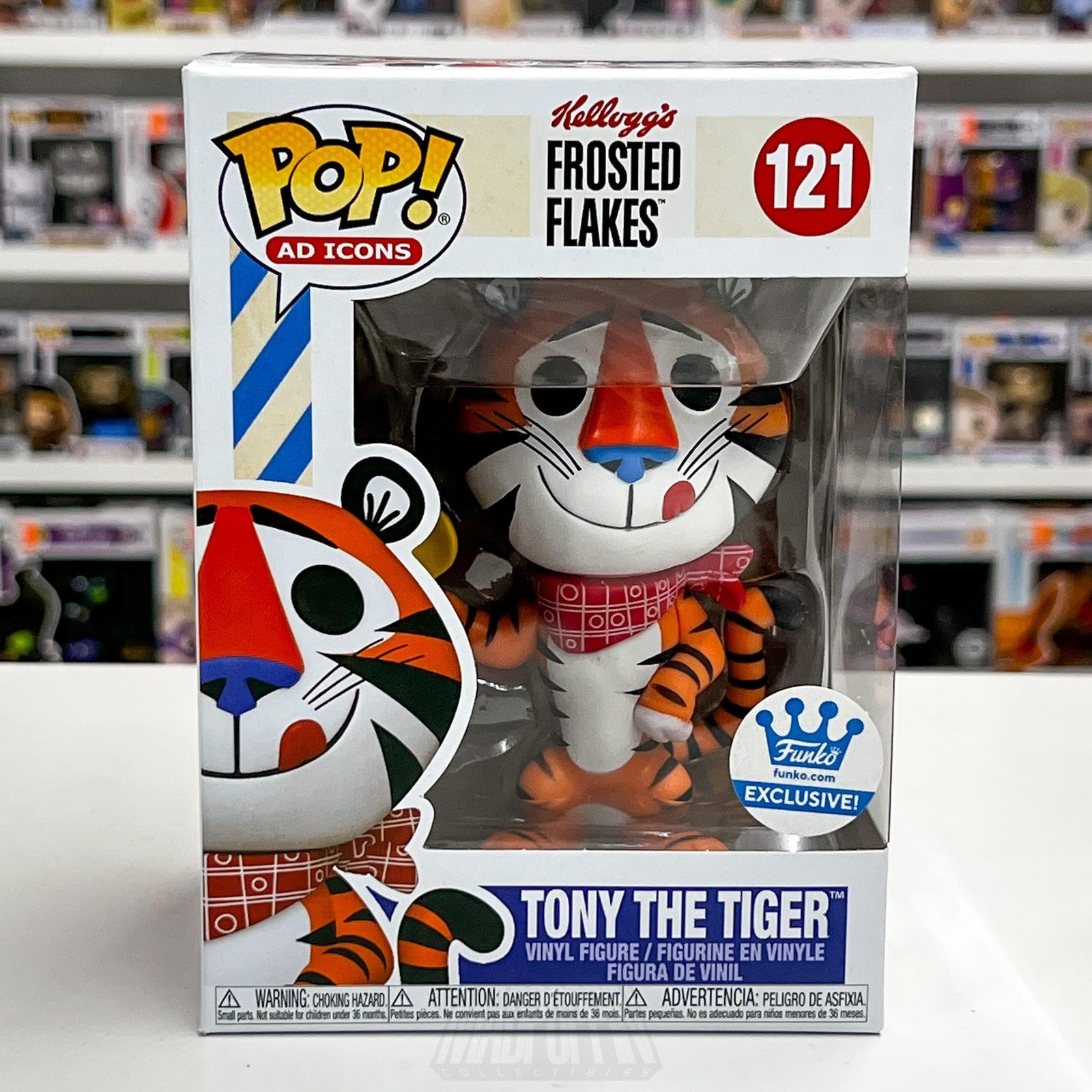 Funko Pop Ad Icons Tony the Tiger Classic 121 Kellogg's Frosted Flakes Exclusive0