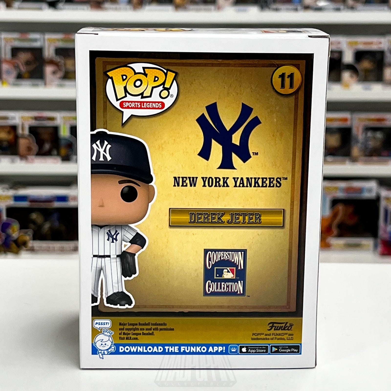 Funko Pop MLB Baseball New York Yankees Derek Jeter Muddy Chase 11 Sport Legends3