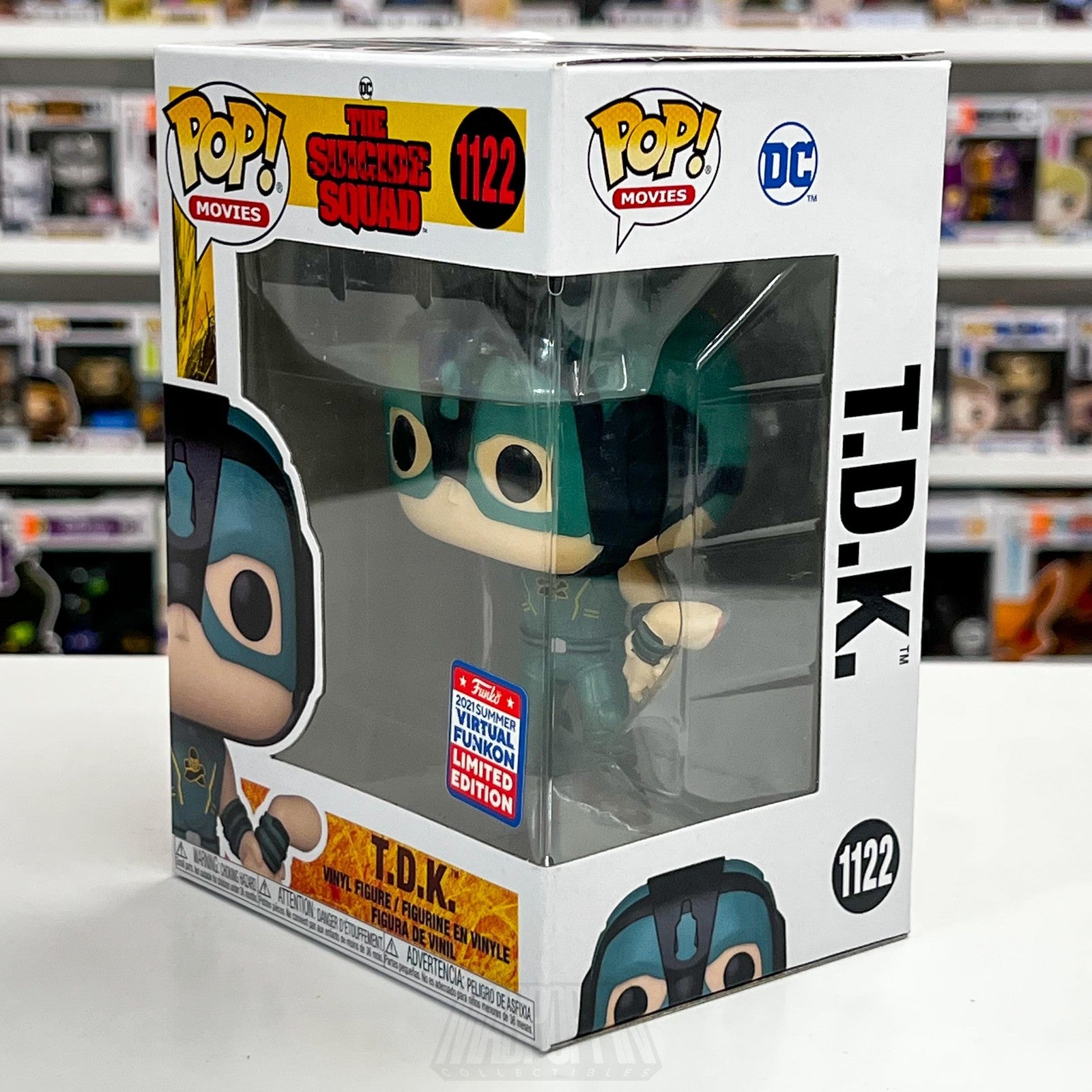 Funko Pop The Suicide Squad T.D.K. #1122 Vinyl Figure 2021 Summer Funkon LE1
