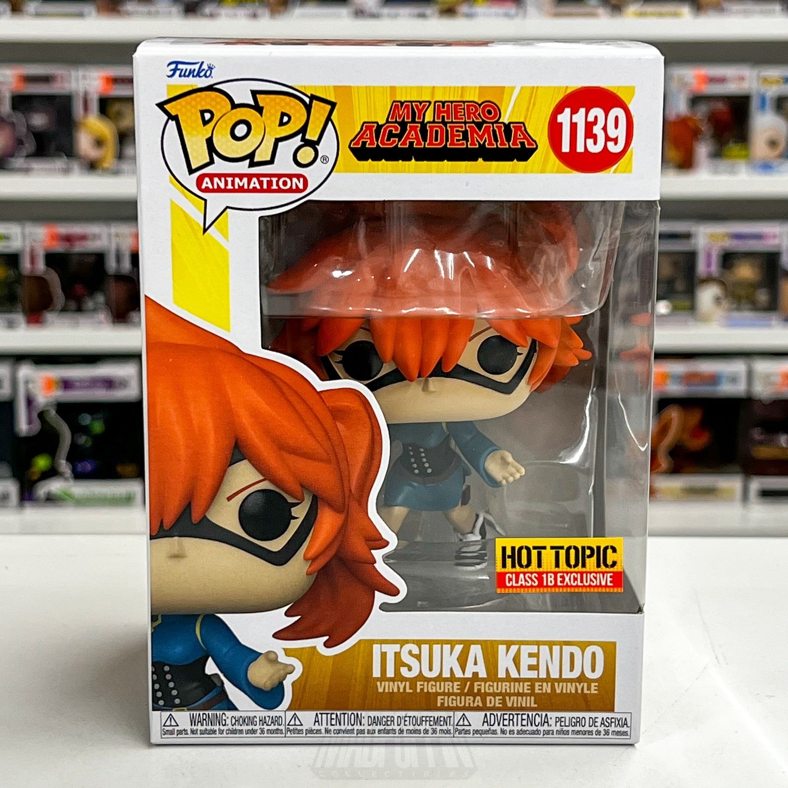 Funko Pop Anime My Hero Academia Itsuka Kendo Hot Topic 1139 Manga Vinyl Figure0