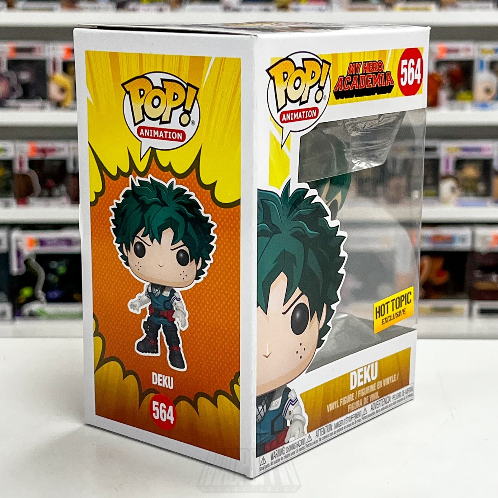 Funko Pop Anime My Hero Academia Deku Hot Topic 564 Izuku Midoriya Vinyl Figure5