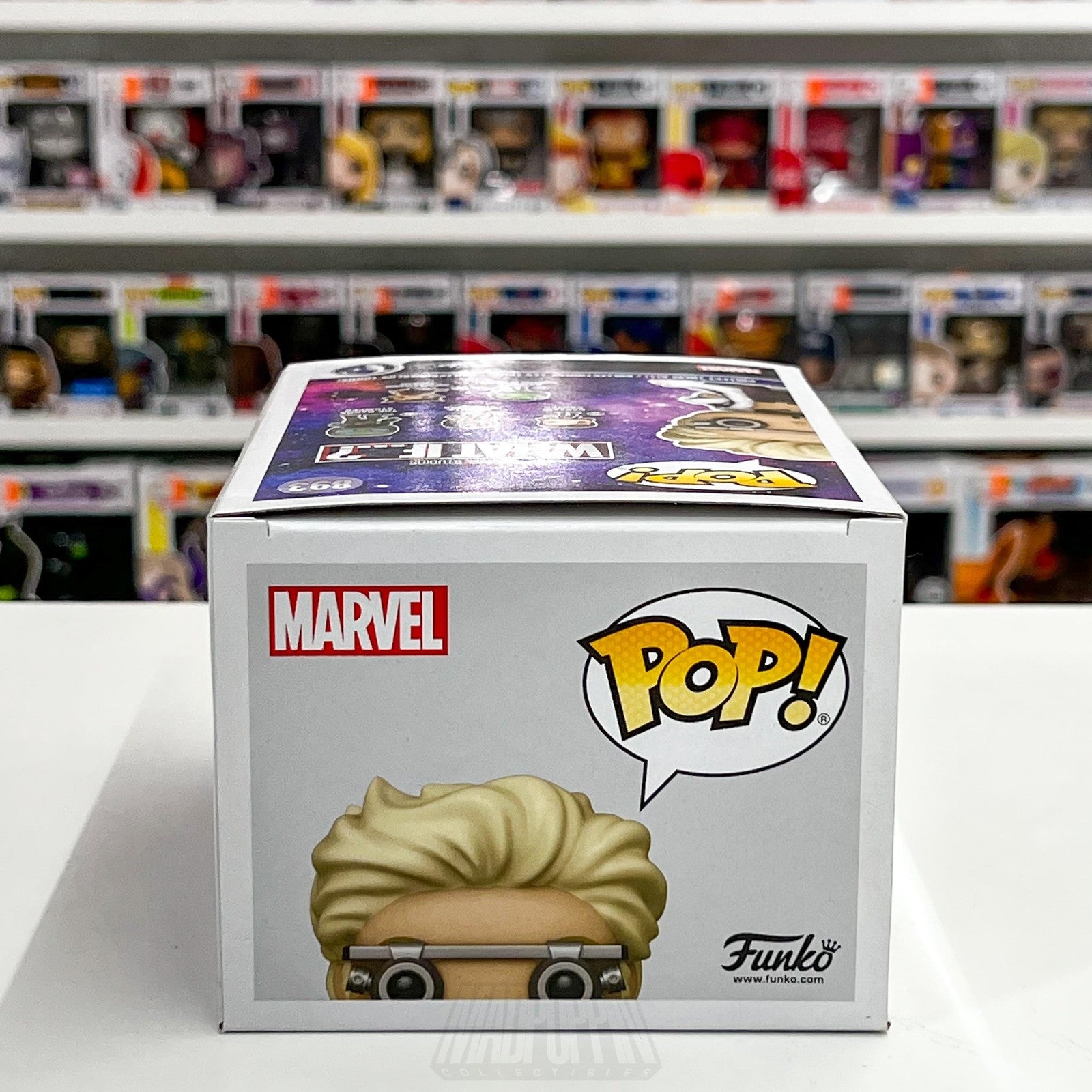 Funko Pop Marvel What If? The Collector 893 Exclusive Collector Corps Vinyl MCC6
