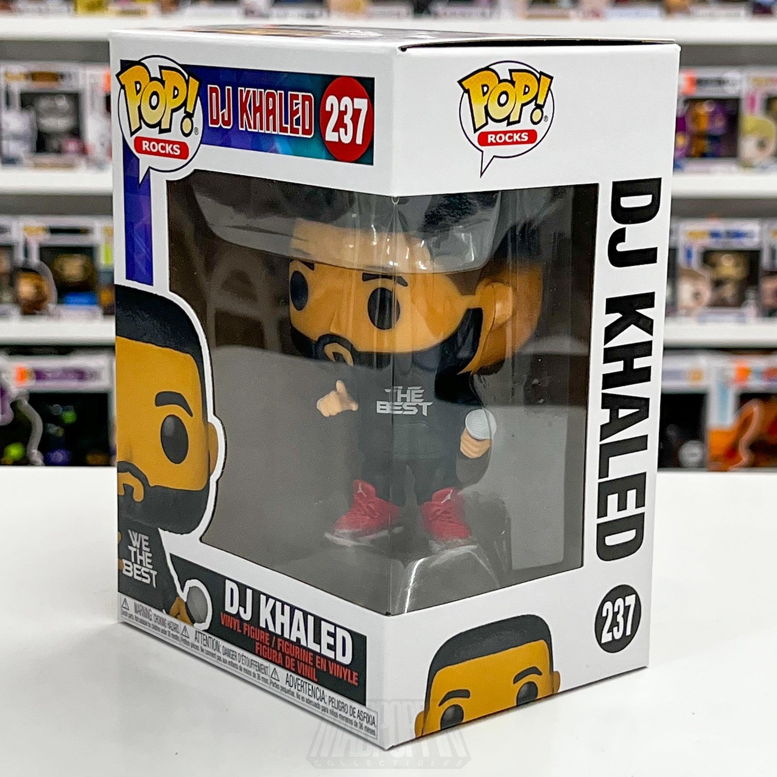 Funko Pop! Rocks DJ Khaled #237 Vinyl Figure We The Best 2021 Boxed Collectible1