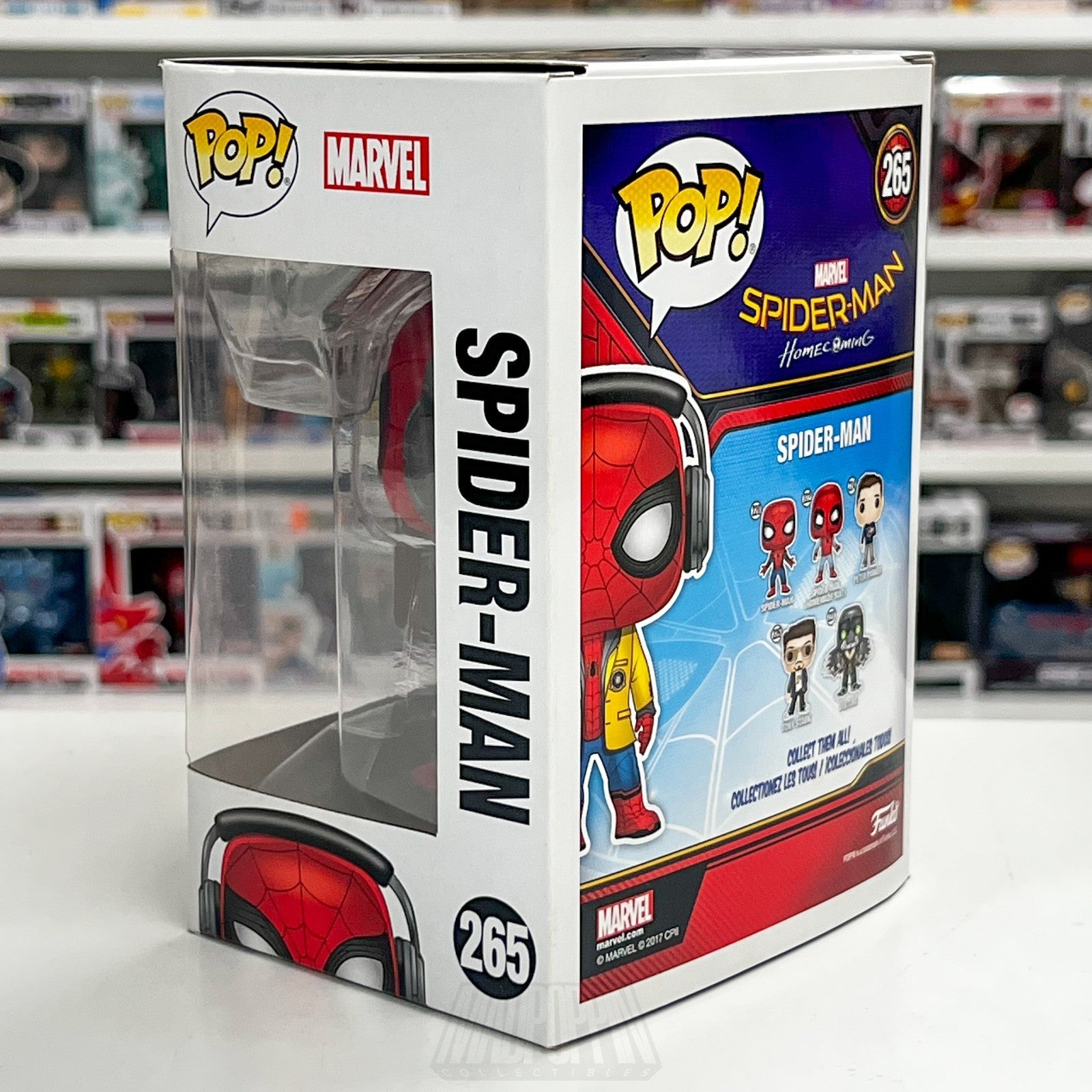Funko Pop Marvel Spider-Man Homecoming Headphones 265 Peter Parker Vinyl Figure2