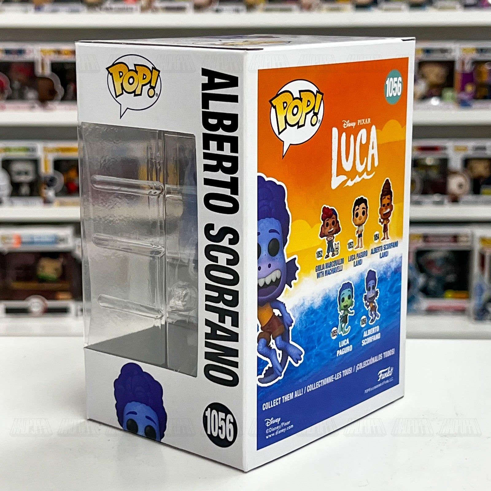 Funko Pop Disney Pixar Luca Alberto Scorfano #1056 Sea Monster Vinyl Figure