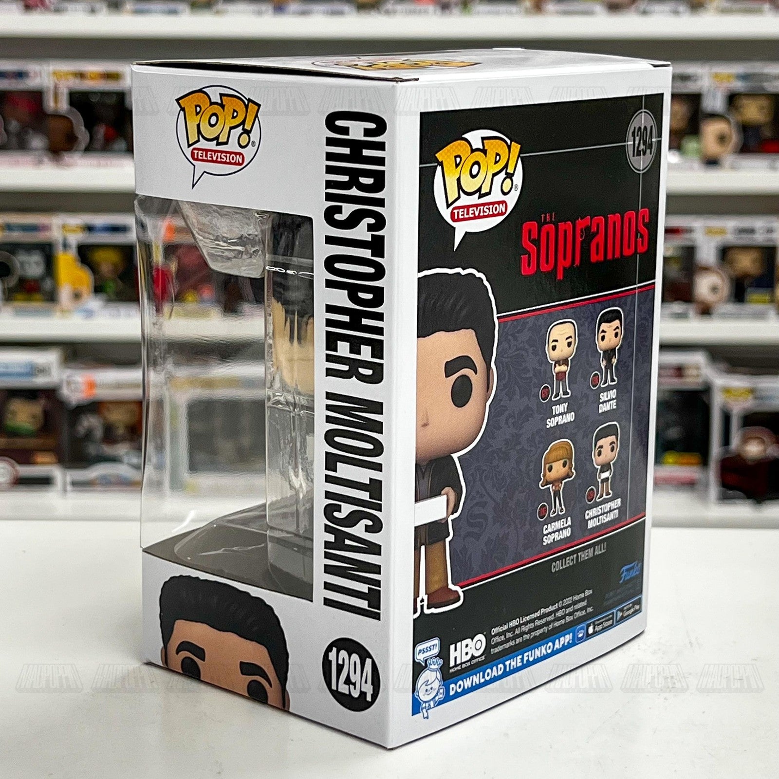 Funko Pop Television The Sopranos Christopher Moltisanti 1294 Vinyl Figure New