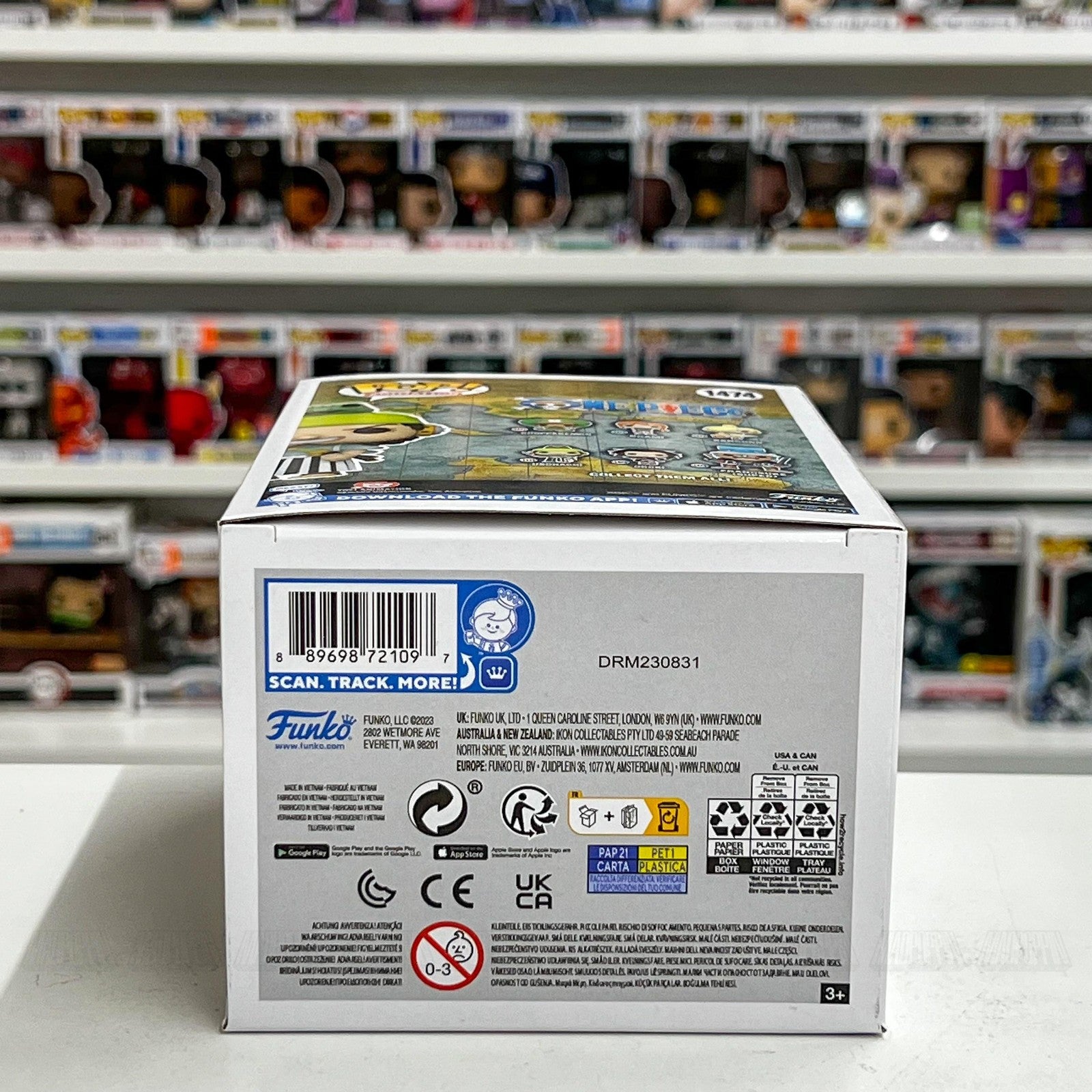 Funko Pop! Animation One Piece Usohachi #1474 Vinyl Figure New in Box Wano Arc