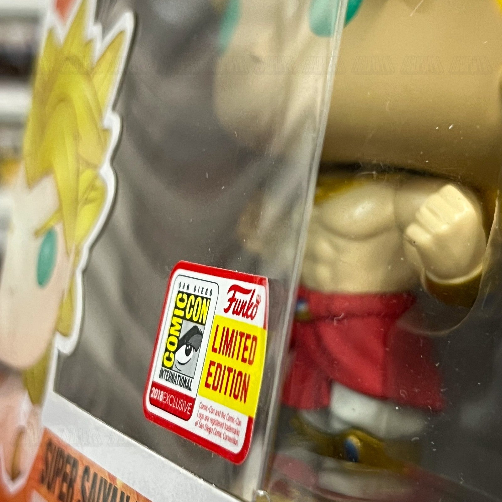 Funko Pop Anime Dragon Ball Z Super Saiyan Broly SDCC 2018 Official Sticker 402
