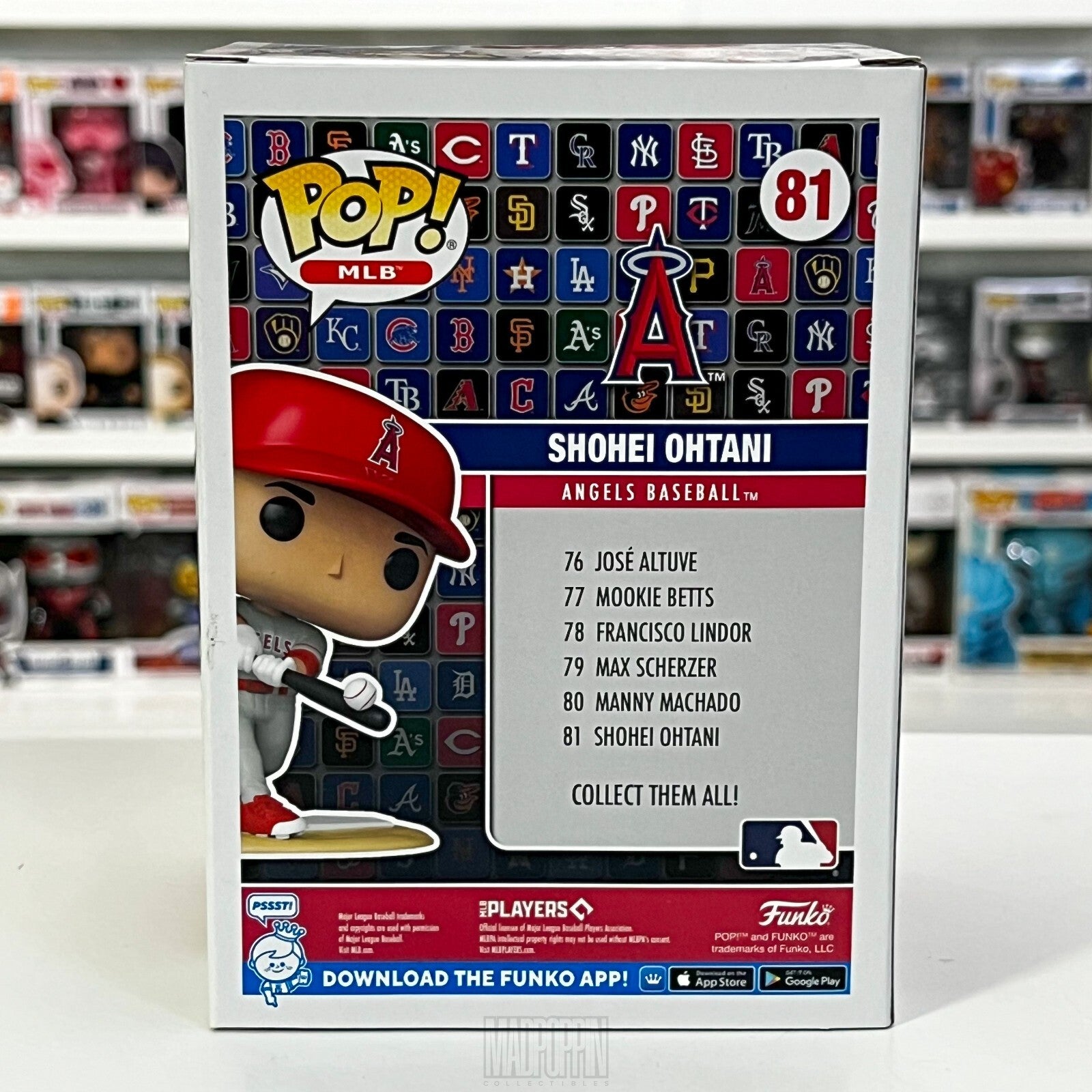 Funko Pop MLB Baseball Los Angeles Angels Shohei Ohtani Batting Vaulted Japan 81