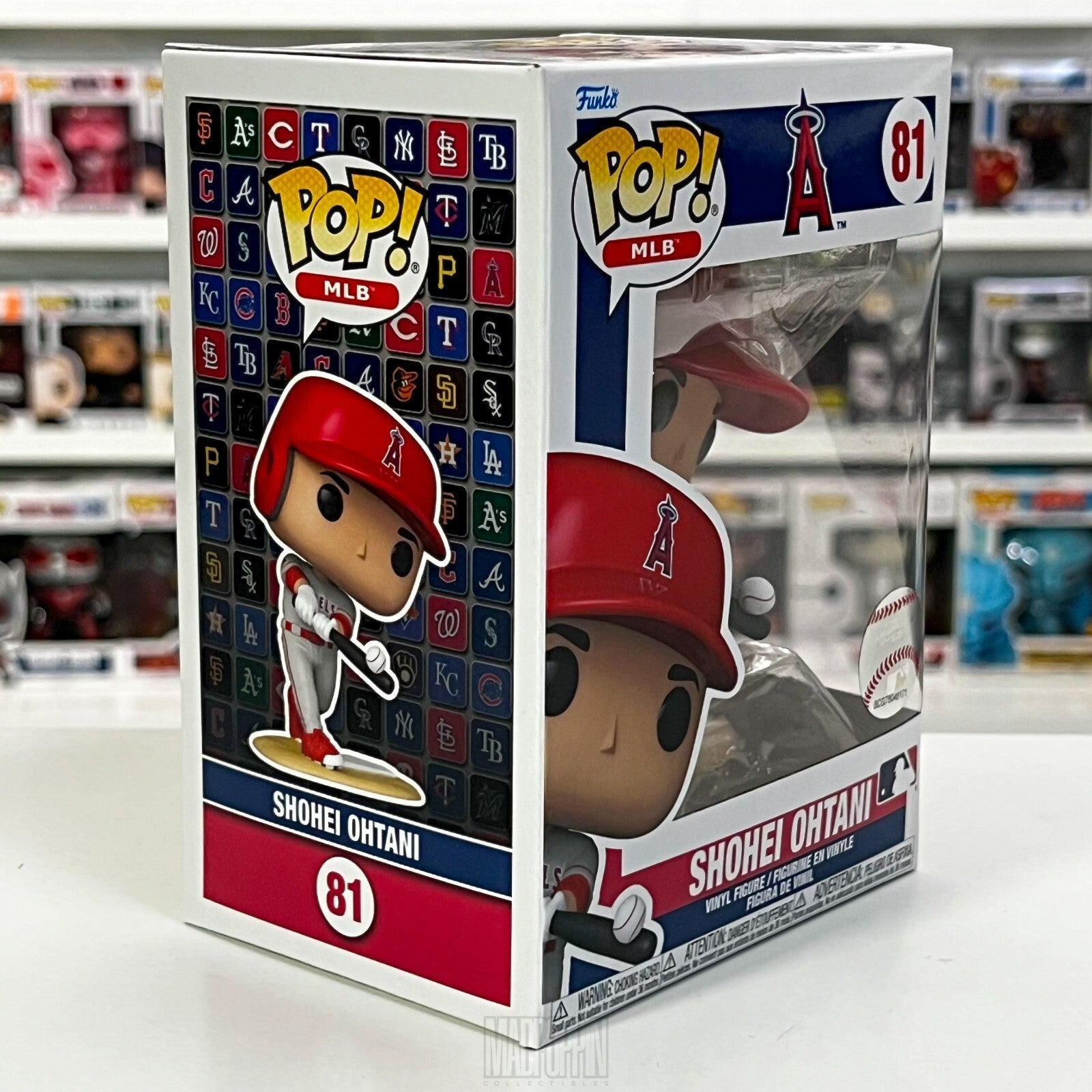 Funko Pop MLB Baseball Los Angeles Angels Shohei Ohtani Batting Vaulted Japan 81