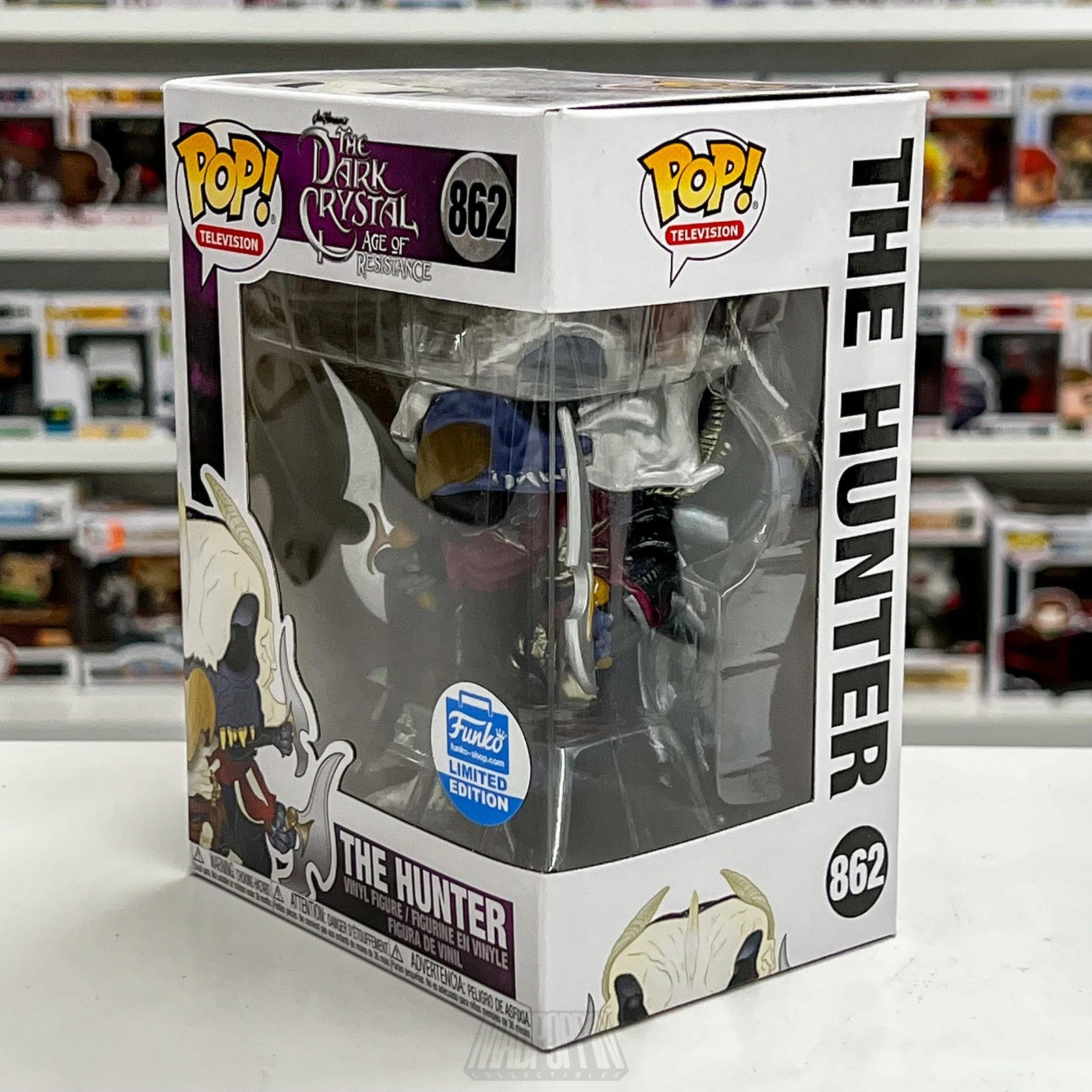 Funko Pop The Dark Crystal Age of Resistance Hunter 862 Limited Edition Figure