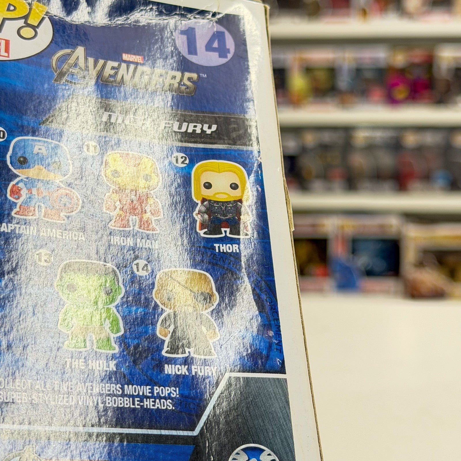 Funko Pop Marvel Avengers Nick Fury 2012 Vaulted 14 SHIELD Agent Vinyl Figure11