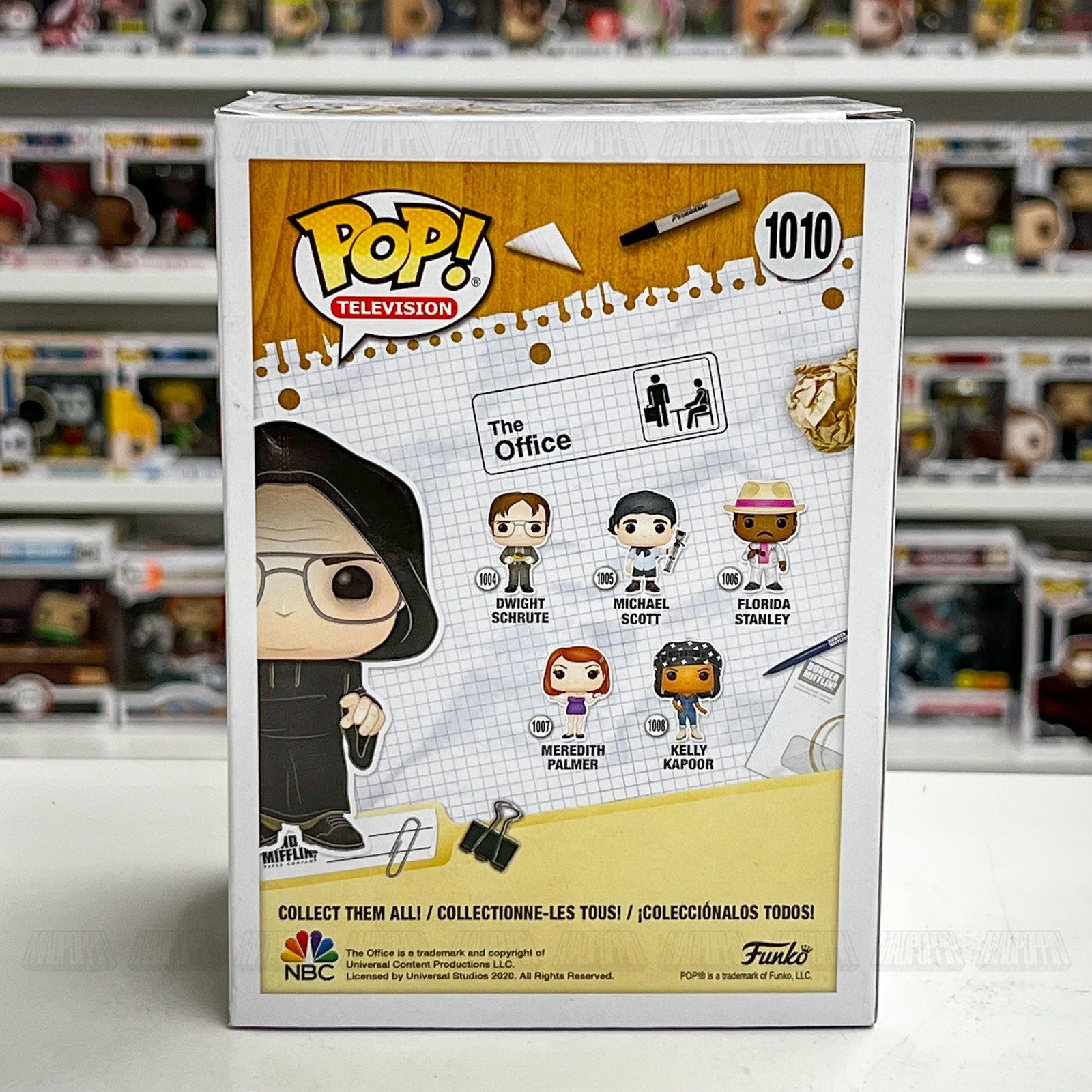 Funko Pop The Office Dwight Schrute Vinyl Figure 1010 Specialty Series New TV