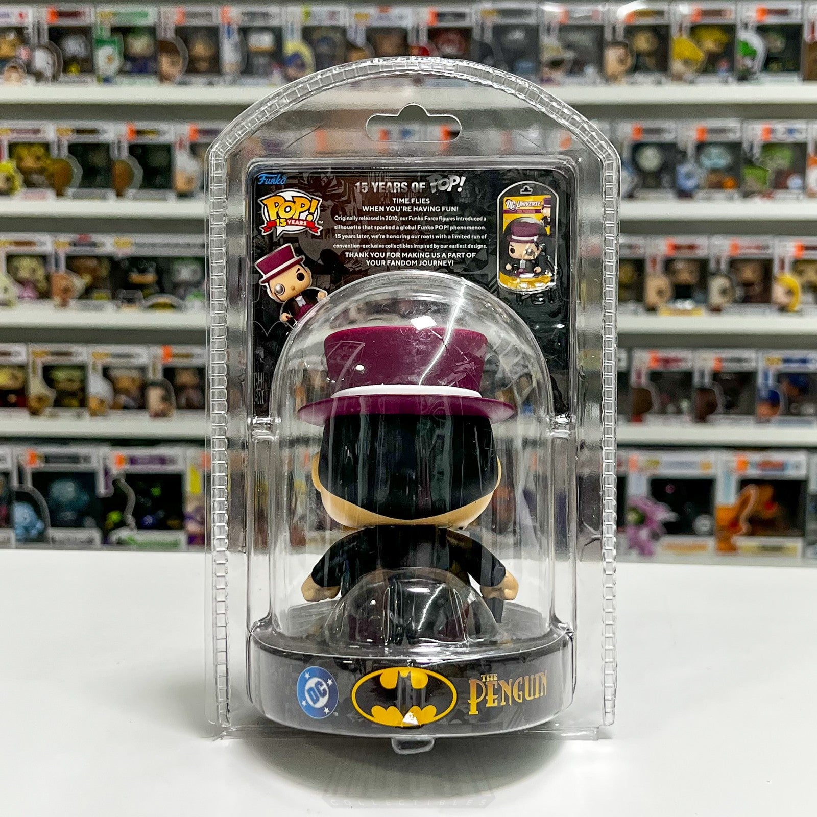 Funko Pop DC Heroes Penguin Clamshell SDCC 2025 Exclusive LE 2010 Pieces Batman