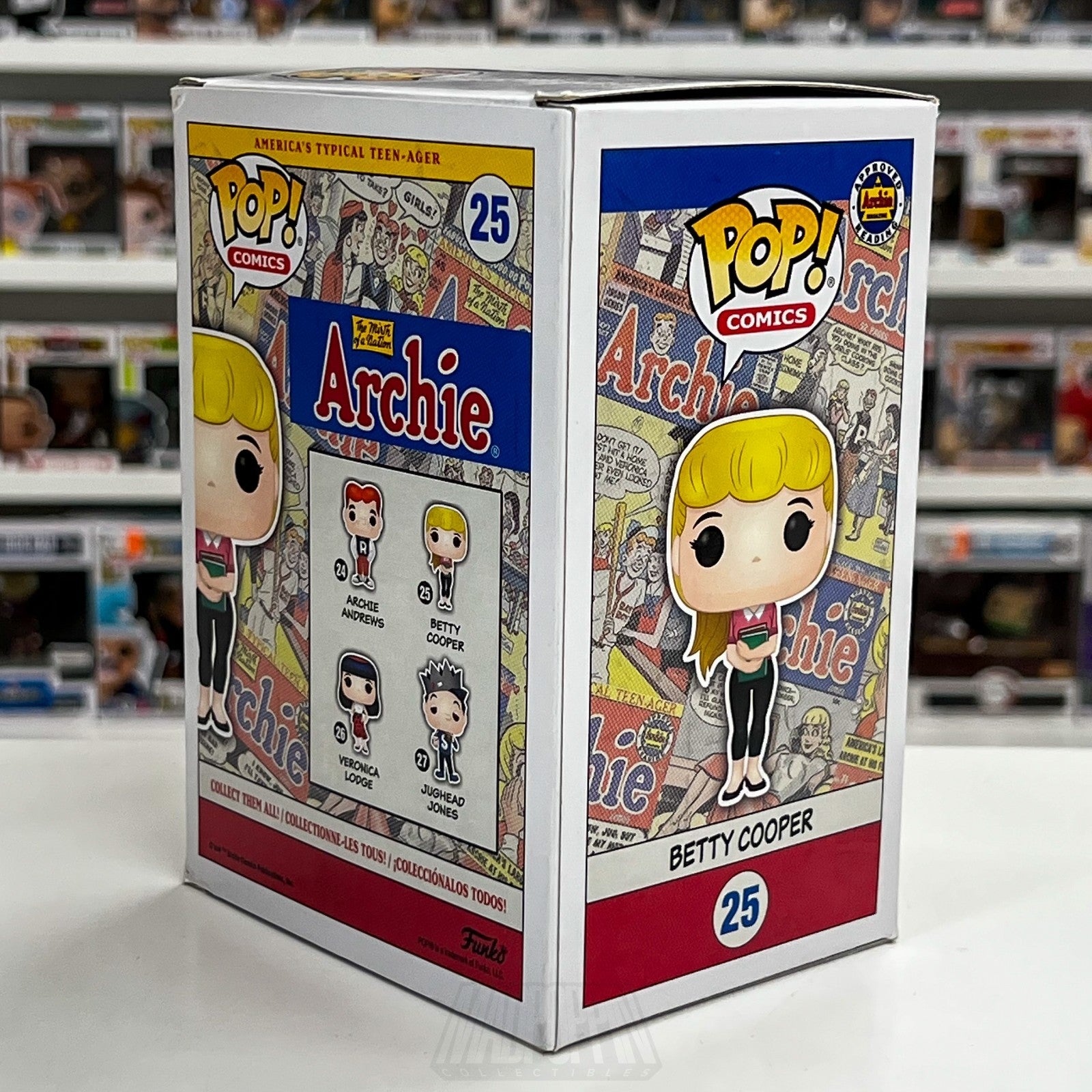 Funko Pop Comics Archie Elizabeth Betty Cooper 25 Riverdale Toy Vinyl Figure4