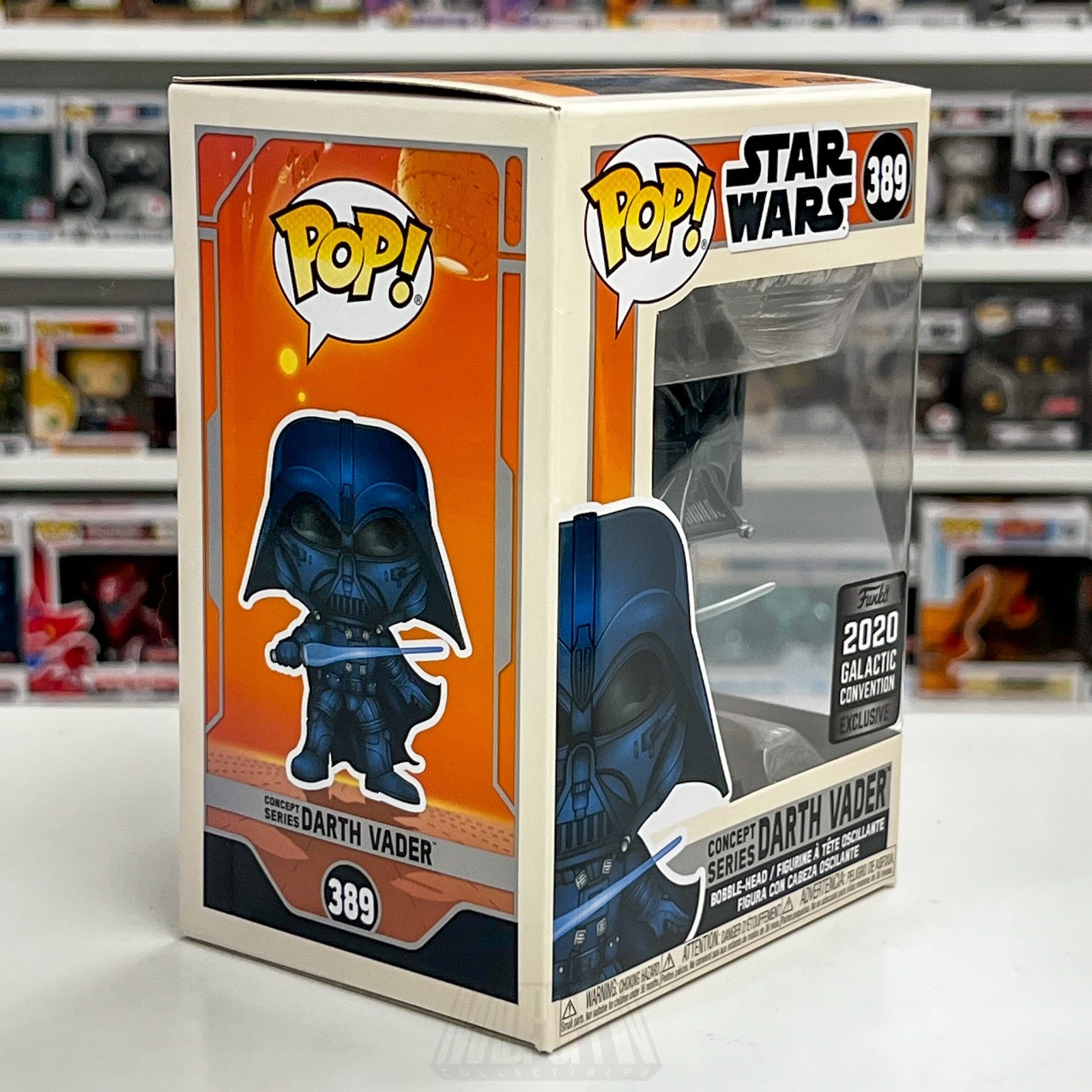 Funko Pop Star Wars Concept Series Darth Vader Celebration 389 Sith Vinyl Figure5