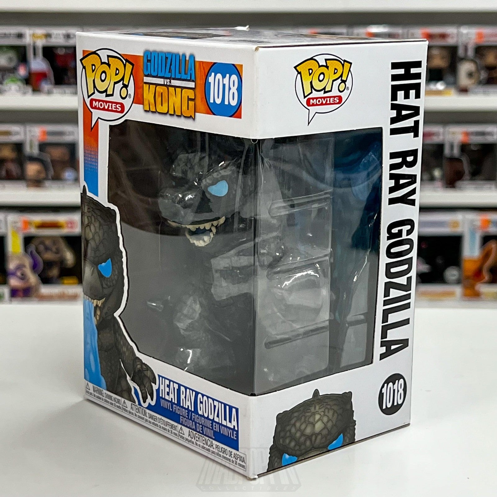 Funko Pop Movies Heat Ray Godzilla vs Kong 1018 Vinyl Figure Toy Kaiju Monsters