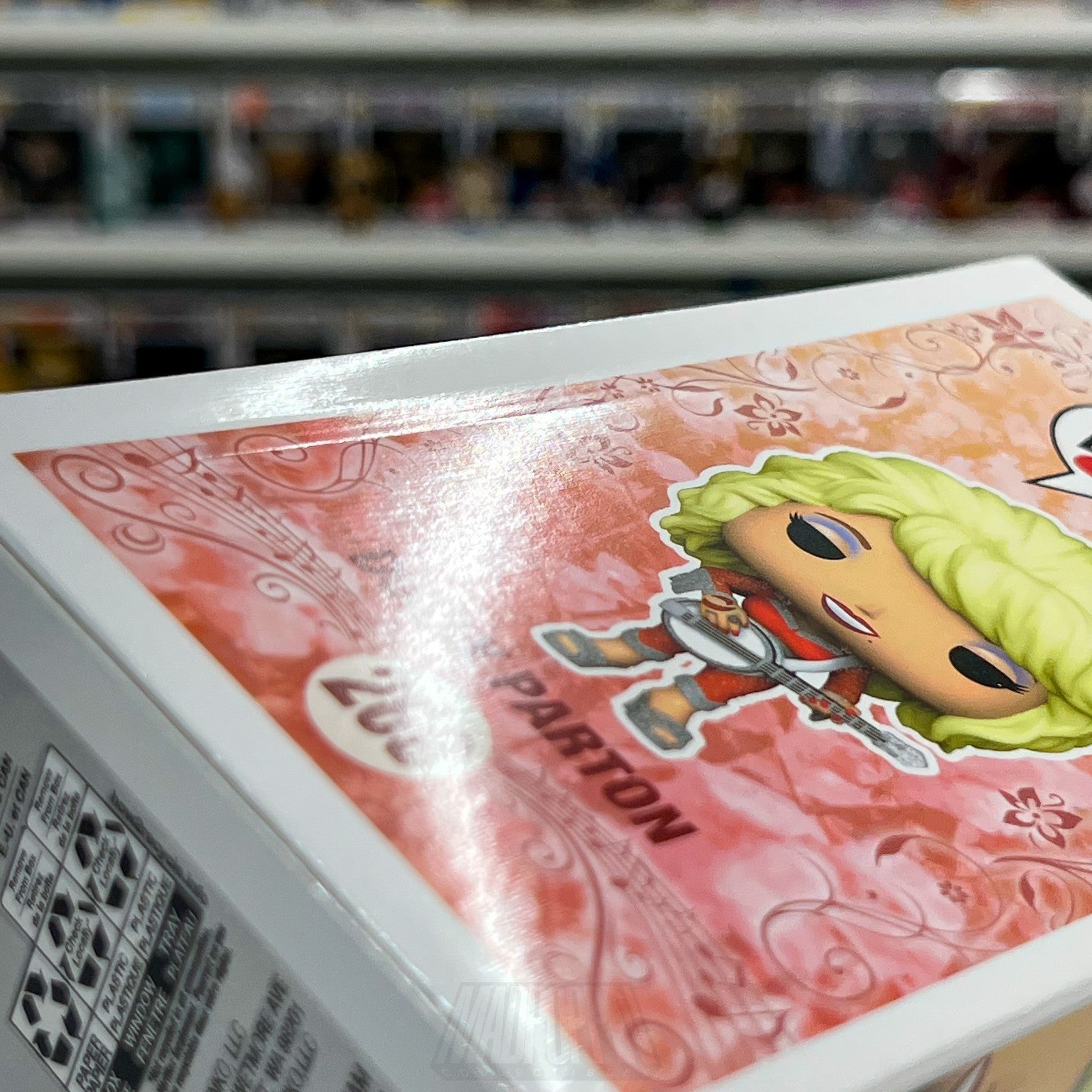 Funko Pop Rocks Dolly Parton Banjo 268 American Queen Country Singer Toy Figure8