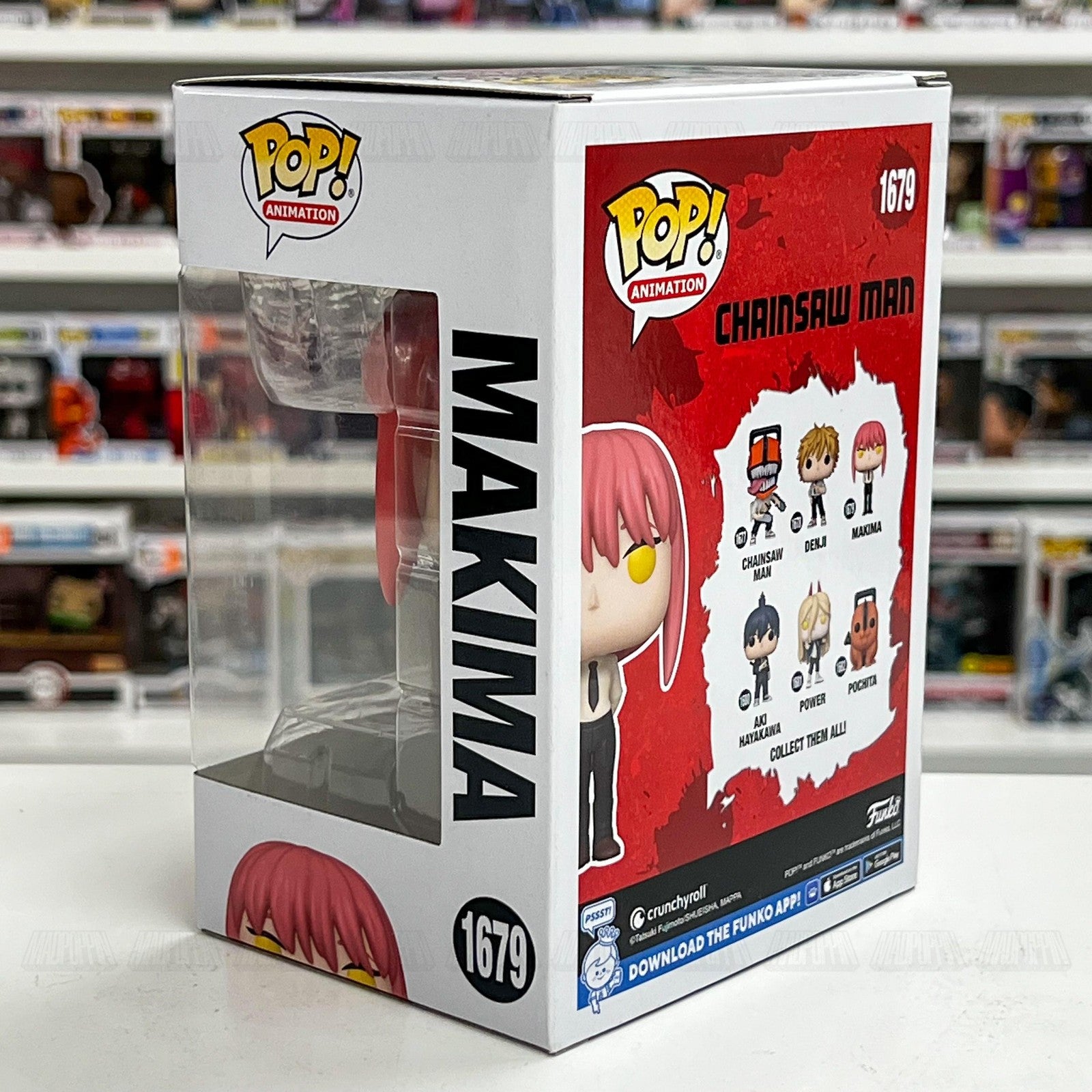 Funko Pop! Animation Chainsaw Man Makima #1679 Vinyl Figure Anime New in Box