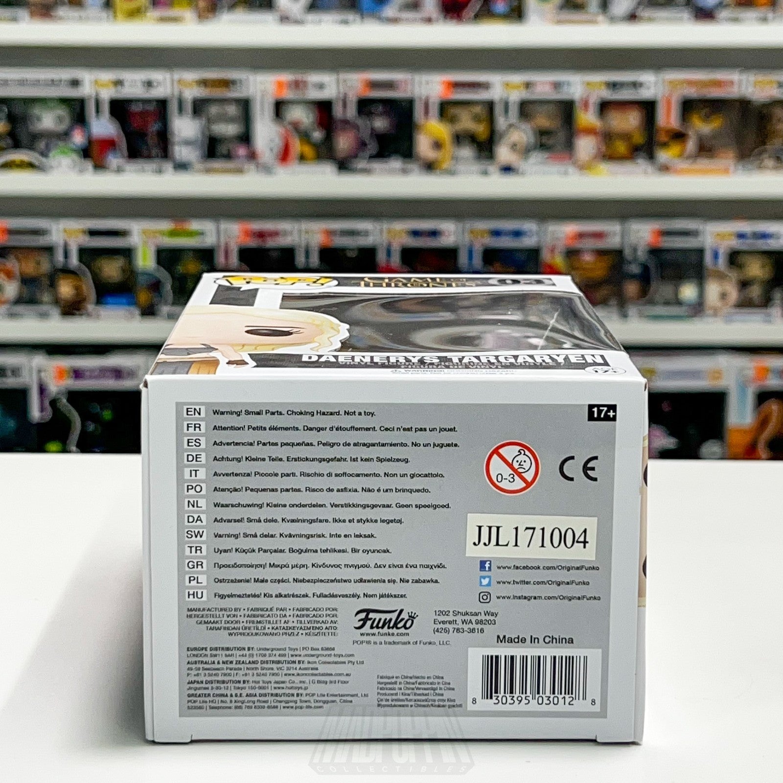 Funko Pop TV Game of Thrones Daenerys Targaryen Rhaegal 03 HBO Queen Stormborn7