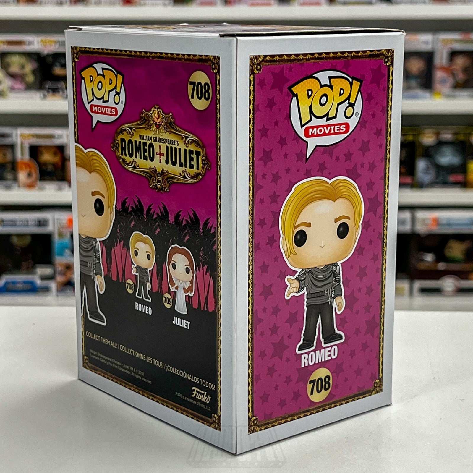 Funko Pop Movies Romeo & Juliet 708 William Shakespeare Romantic Vinyl Figure4